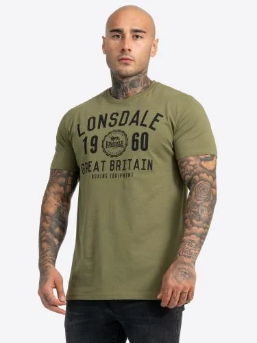 Φωτογραφία προϊόντος: Lonsdale Logo Ανδρικό T-shirt 114064 Χακί