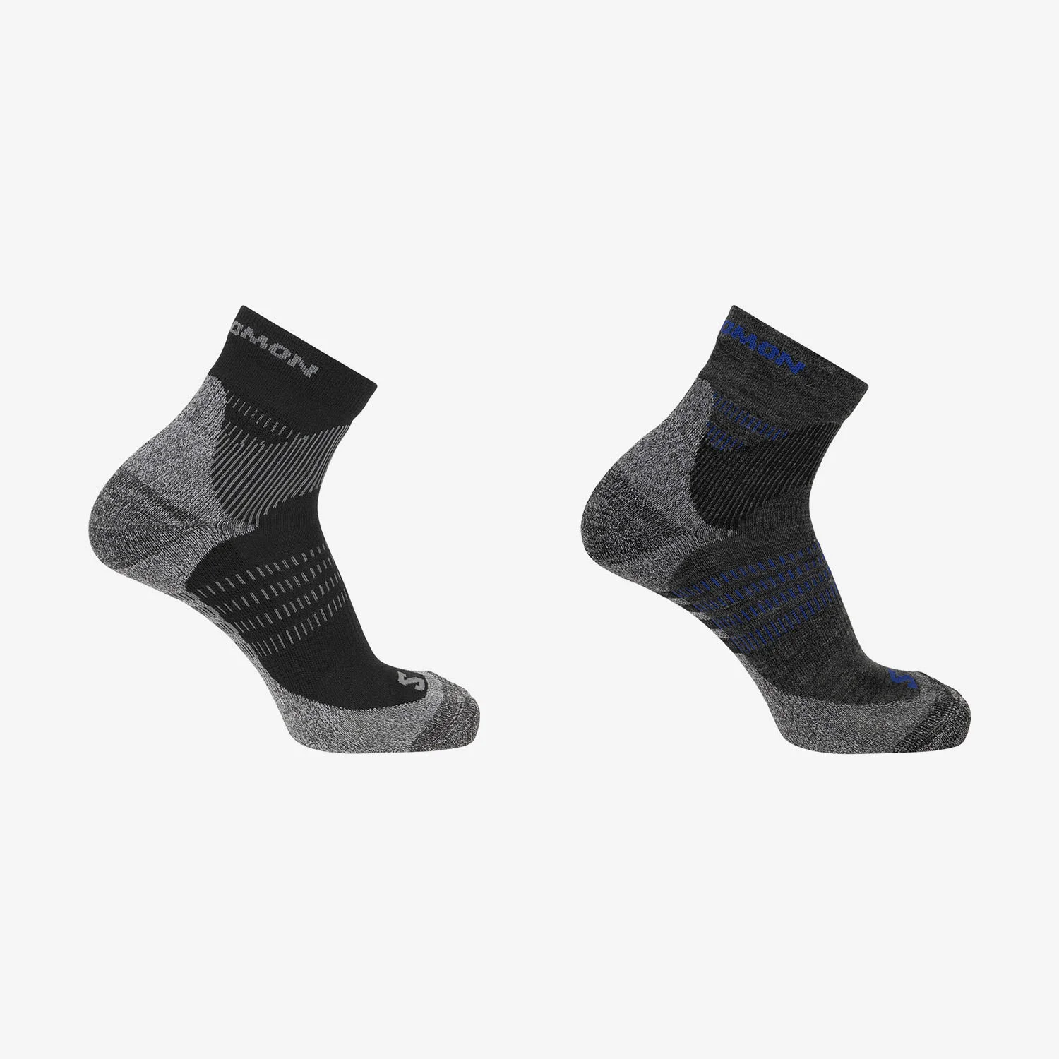 Φωτογραφία προϊόντος: SALOMON OUTDOOR X ULTRA ACCESS QUARTER SOCKS 2-PACK ΓΚΡΙ
