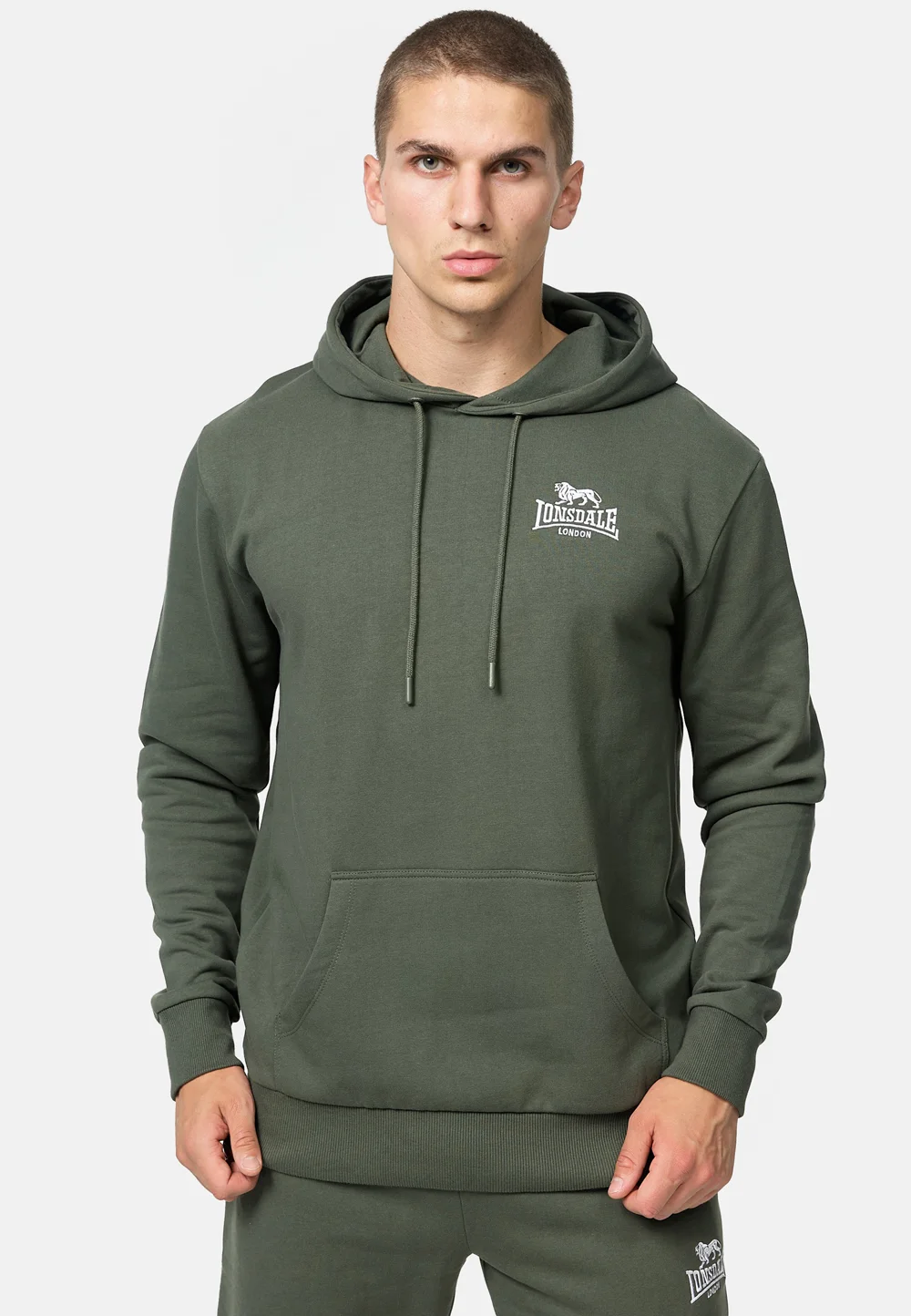 Φωτογραφία προϊόντος: Lonsdale Ανδρικό Φούτερ 114085-5050 Χακί