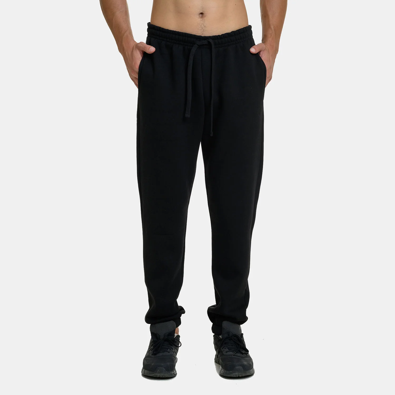 Φωτογραφία προϊόντος: TARGET CUFFED FLEECE PANTS ΜΑΥΡΟ