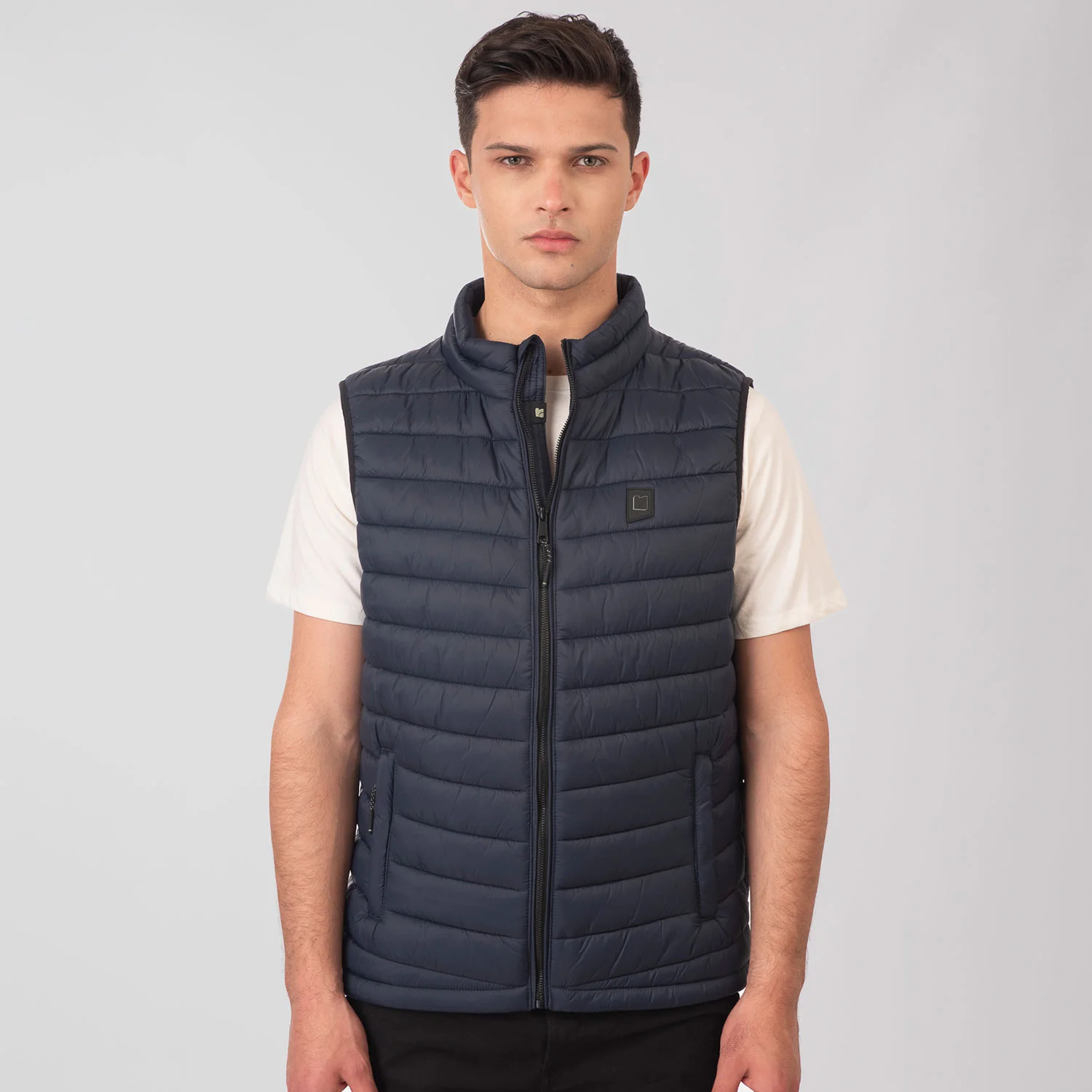 Φωτογραφία προϊόντος: REBASE SLEEVELESS PADDED JACKET ΜΠΛΕ