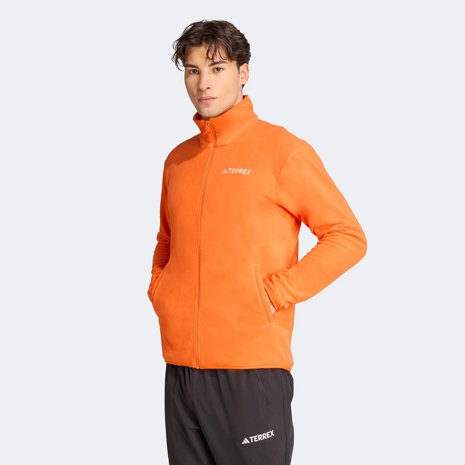Φωτογραφία προϊόντος: ADIDAS PERFORMANCE ADIDAS TERREX MULTI ESSENTIALS FULL-ZIP FLEECE JACKET ΠΟΡΤΟΚΑΛΙ