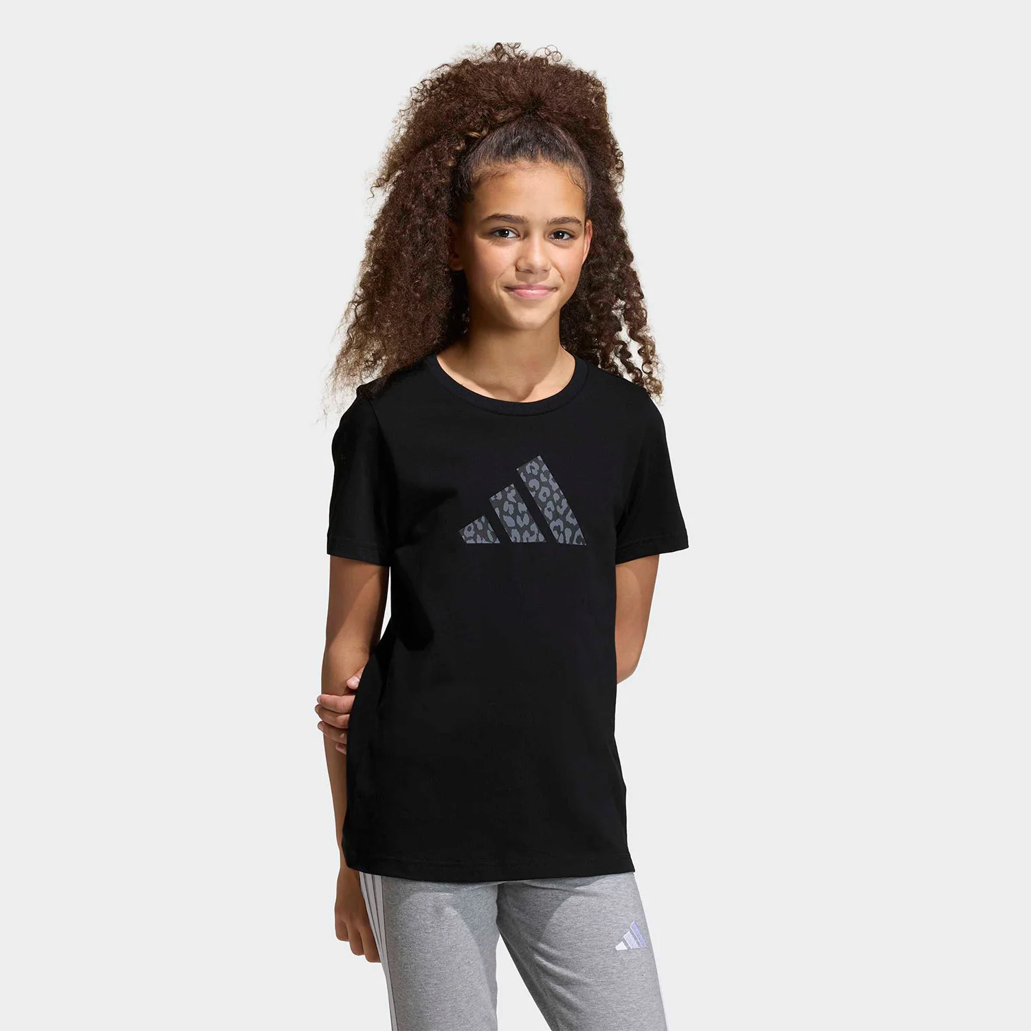 Φωτογραφία προϊόντος: ADIDAS PERFORMANCE ADIDAS ANIMAL PRINT GRAPHIC T-SHIRT ΜΑΥΡΟ