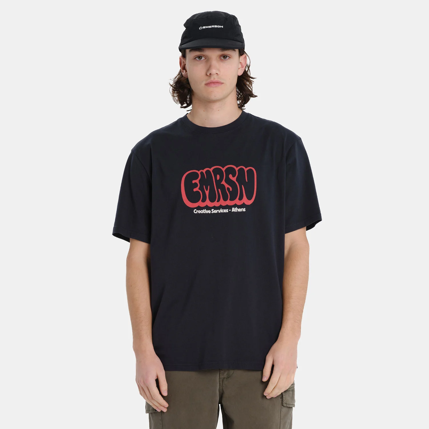 Φωτογραφία προϊόντος: EMERSON “CREATIVE SERVICES” MEN’S SHORT SLEEVE T-SHIRT ΜΠΛΕ