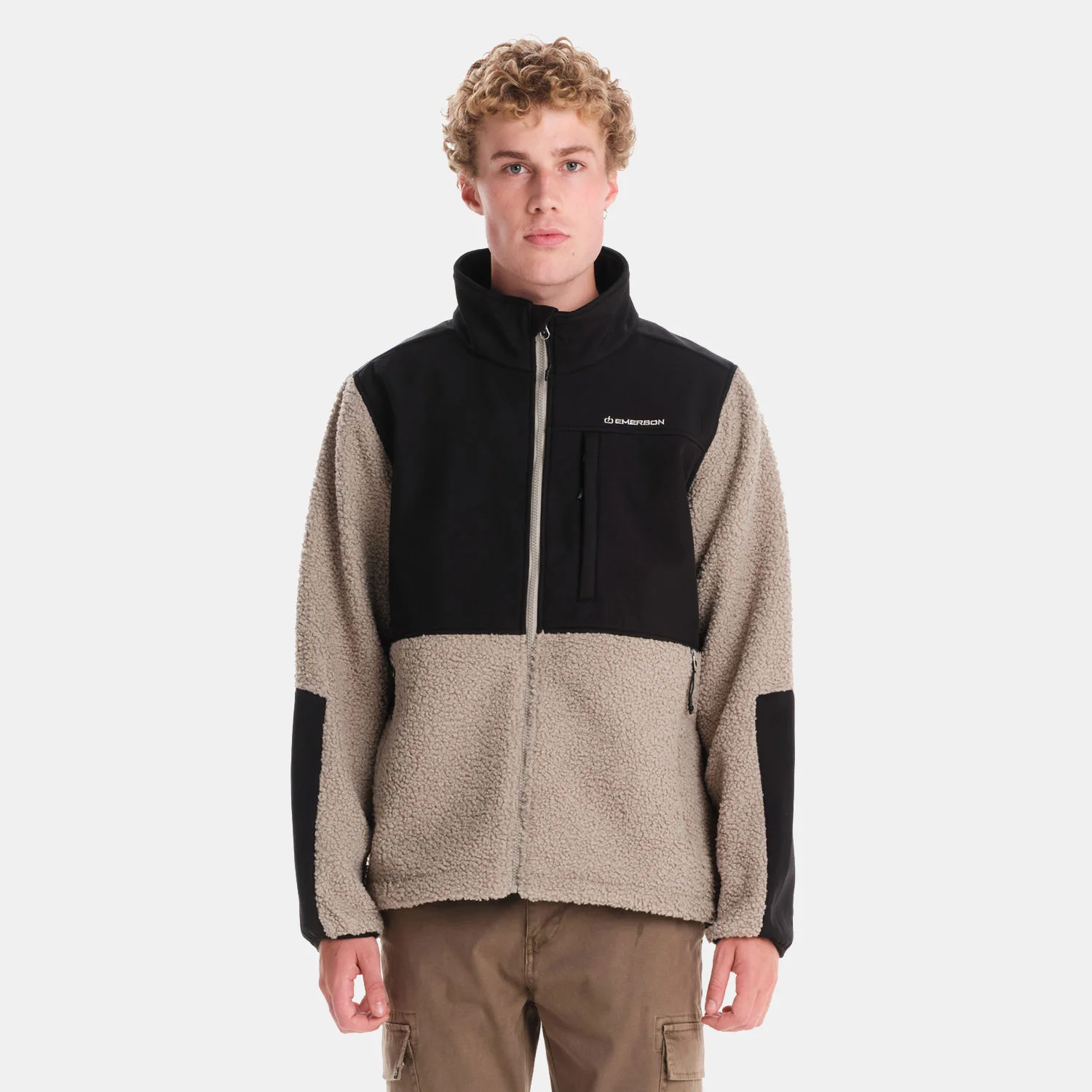 Φωτογραφία προϊόντος: EMERSON MEN'S 2-LAYER SHERPA BONDED JACKET ΜΠΕΖ