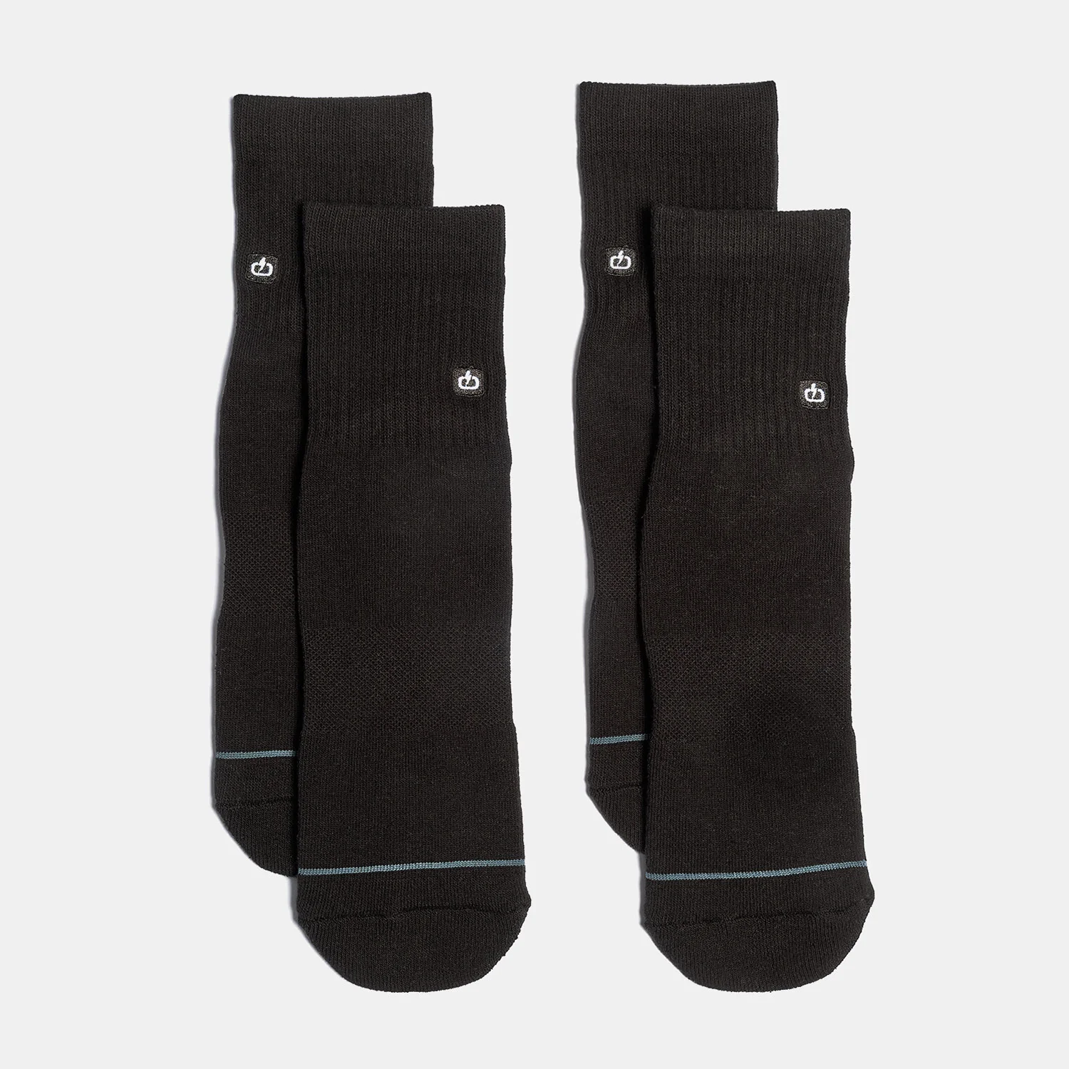 Φωτογραφία προϊόντος: EMERSON BASIC MID CREW SOCKS (2-PACK) ΜΑΥΡΟ