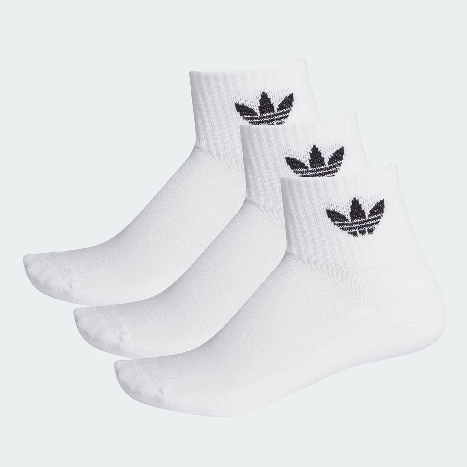 Φωτογραφία προϊόντος: ADIDAS PERFORMANCE ADIDAS ORIGINALS MID CREW SOCKS 3 PAIRS ΑΣΠΡΟ