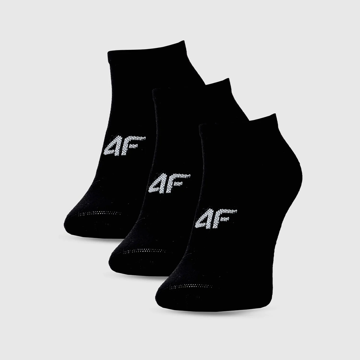 Φωτογραφία προϊόντος: 4F CASUAL ANKLE SOCKS 3-PACK ΜΑΥΡΟ