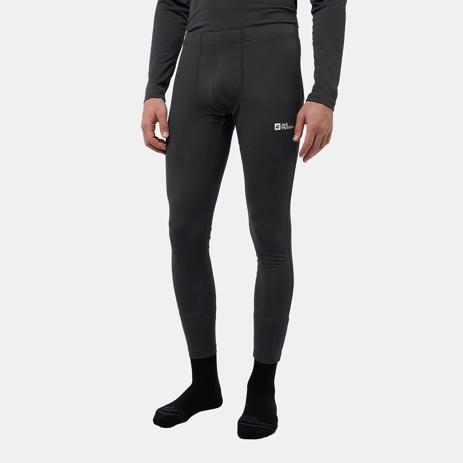 Φωτογραφία προϊόντος: JACK WOLFSKIN INFINITE LIGHT FUNCTIONAL UNDERWEAR PANTS ΜΑΥΡΟ