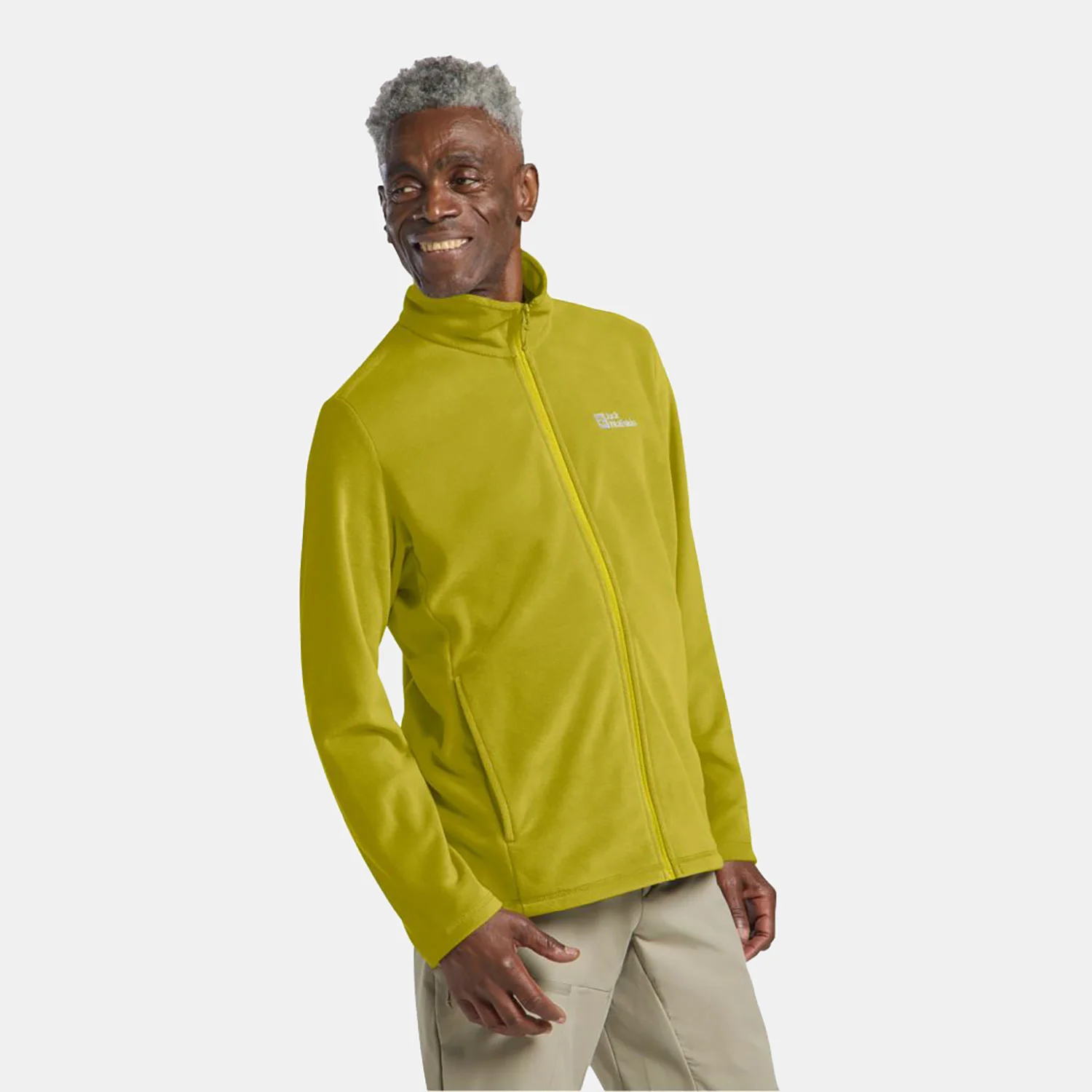 Φωτογραφία προϊόντος: JACK WOLFSKIN TAUNUS FULL-ZIP FLEECE JACKET ΚΙΤΡΙΝΟ