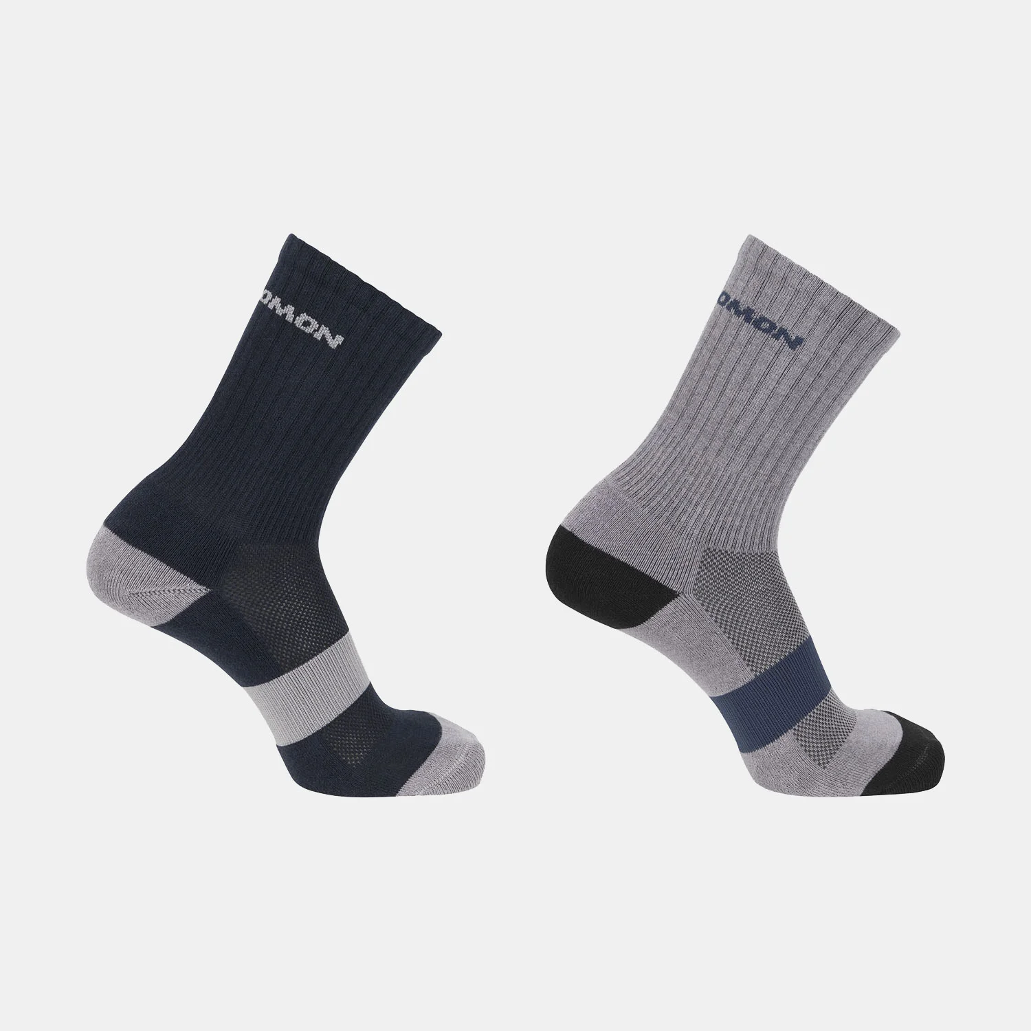 Φωτογραφία προϊόντος: SALOMON OUTDOOR EVASION CREW SOCKS 2-PACK ΠΟΛΥΧΡΩΜΟ
