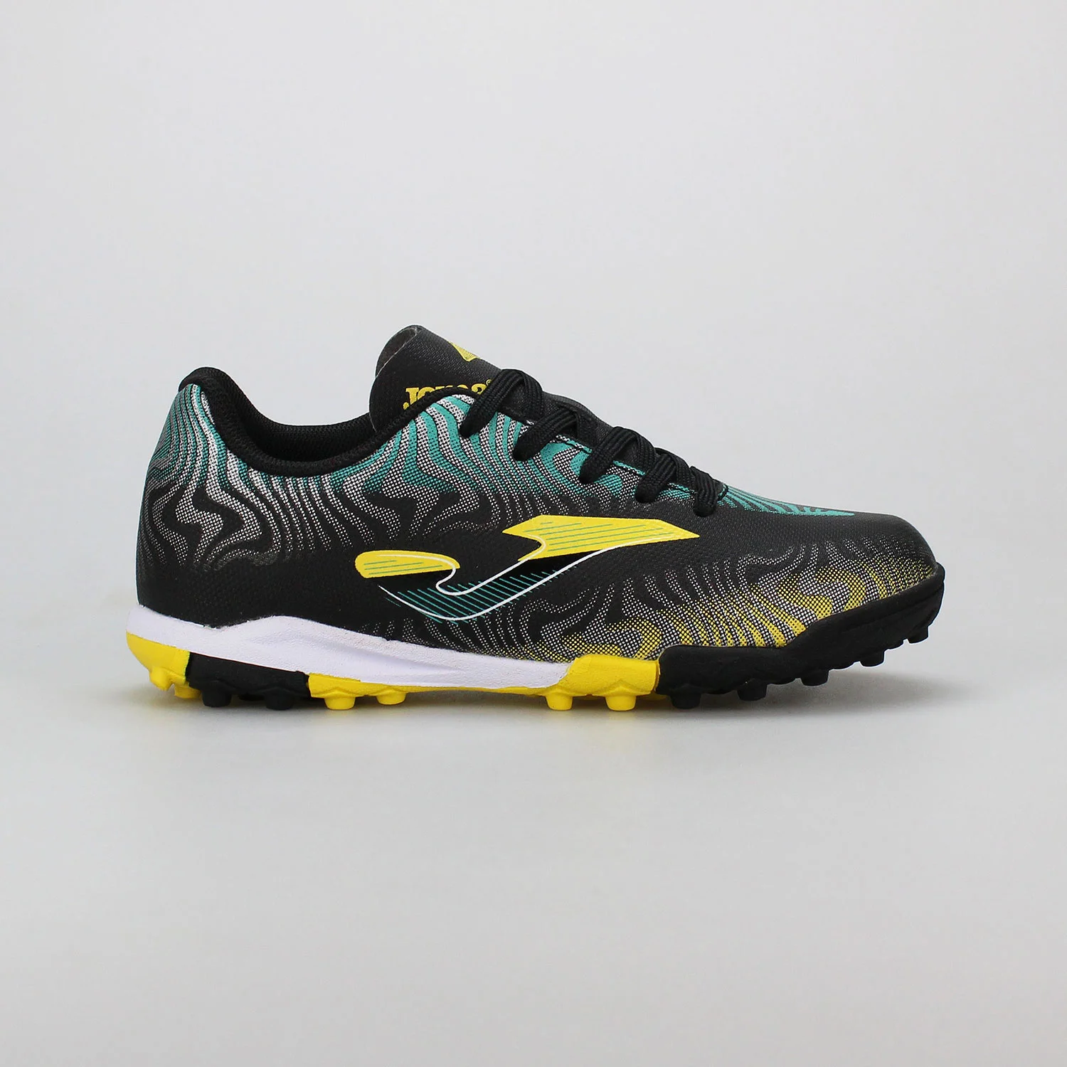Φωτογραφία προϊόντος: JOMA EVOLUTION JR 2401 TURF FOOTBALL BOOTS ΜΑΥΡΟ