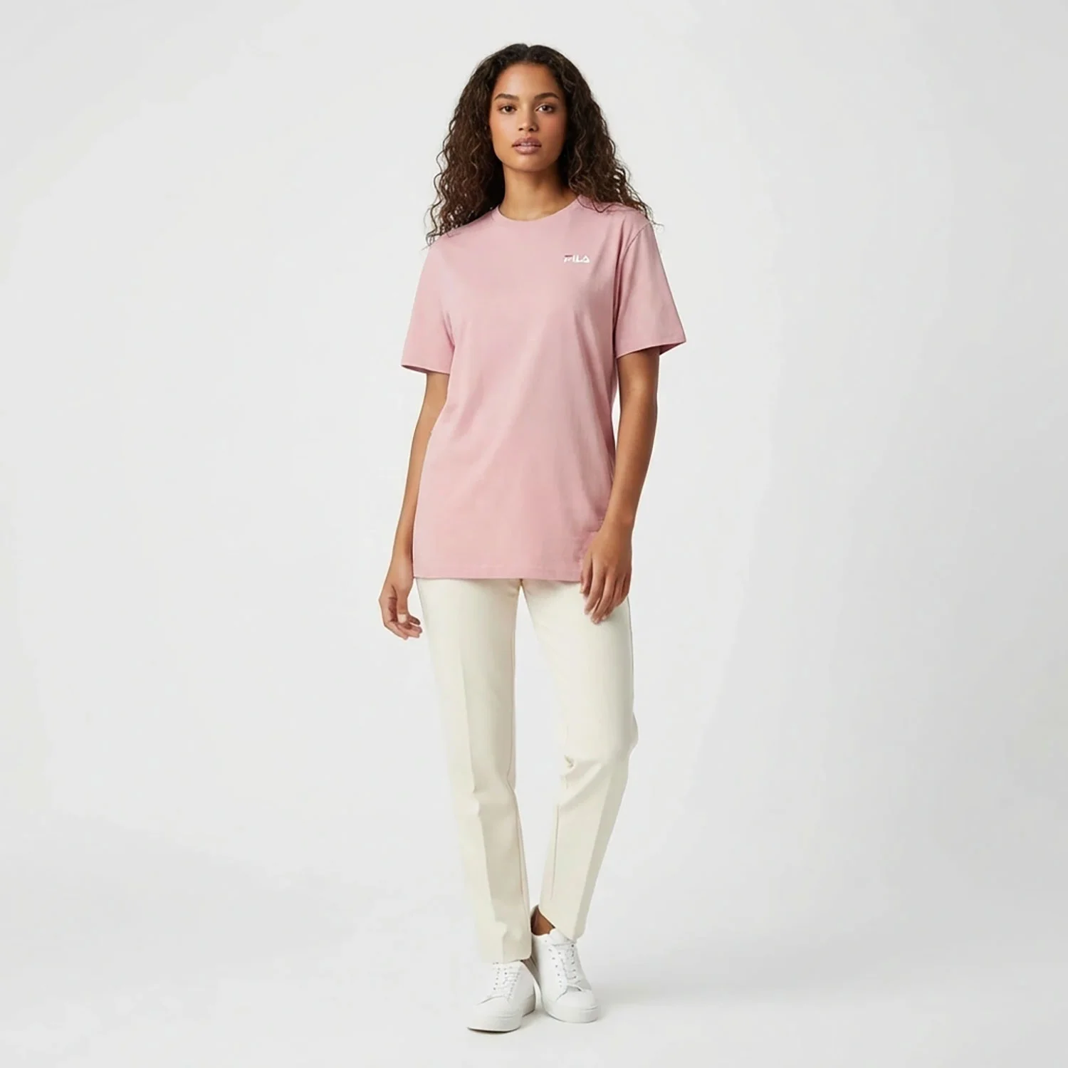 Φωτογραφία προϊόντος: FILA WOMEN'S SMALL LOGO T-SHIRT ΡΟΖ
