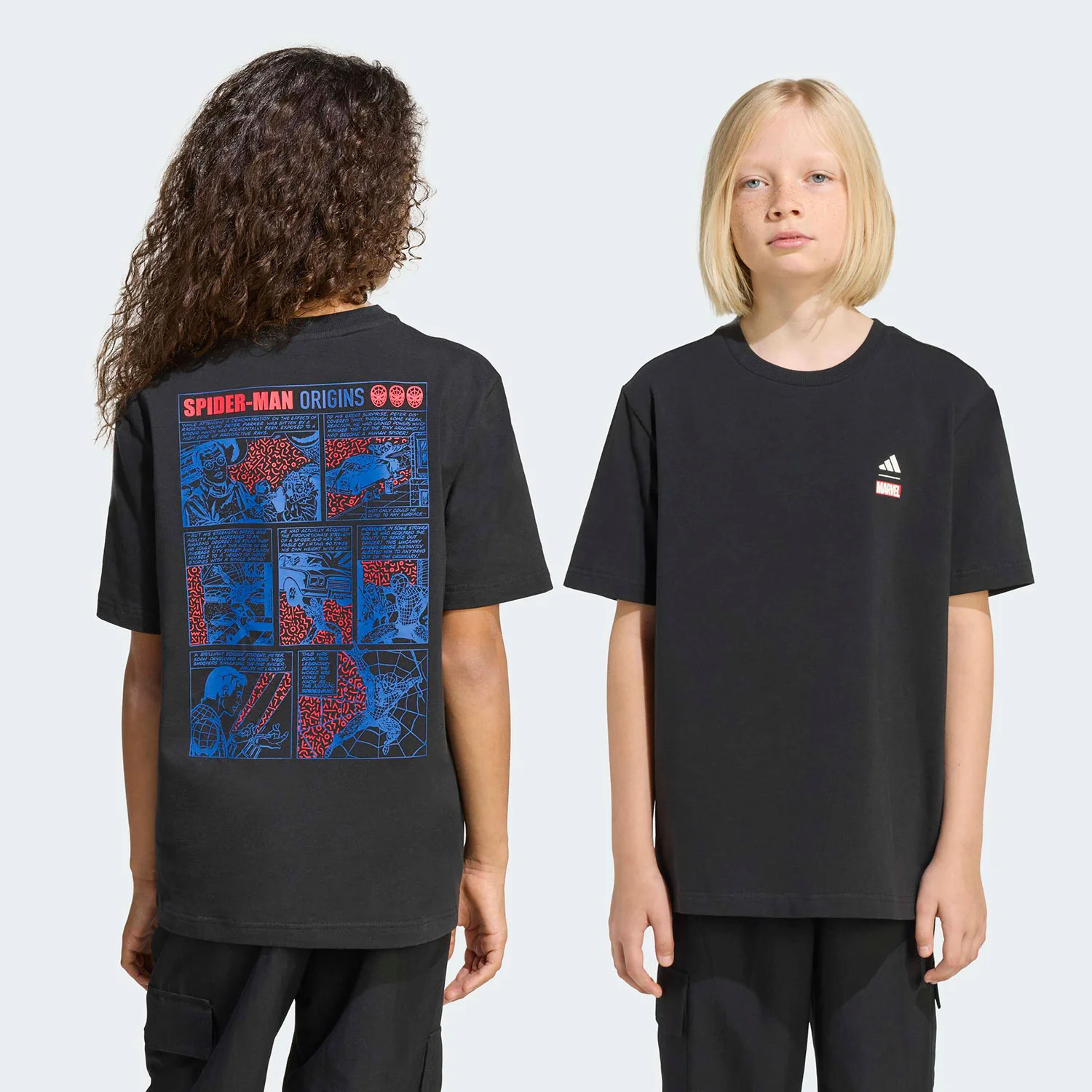 Φωτογραφία προϊόντος: ADIDAS PERFORMANCE ADIDAS KIDS MARVEL SPIDER-MAN GRAPHICS T-SHIRT ΜΑΥΡΟ