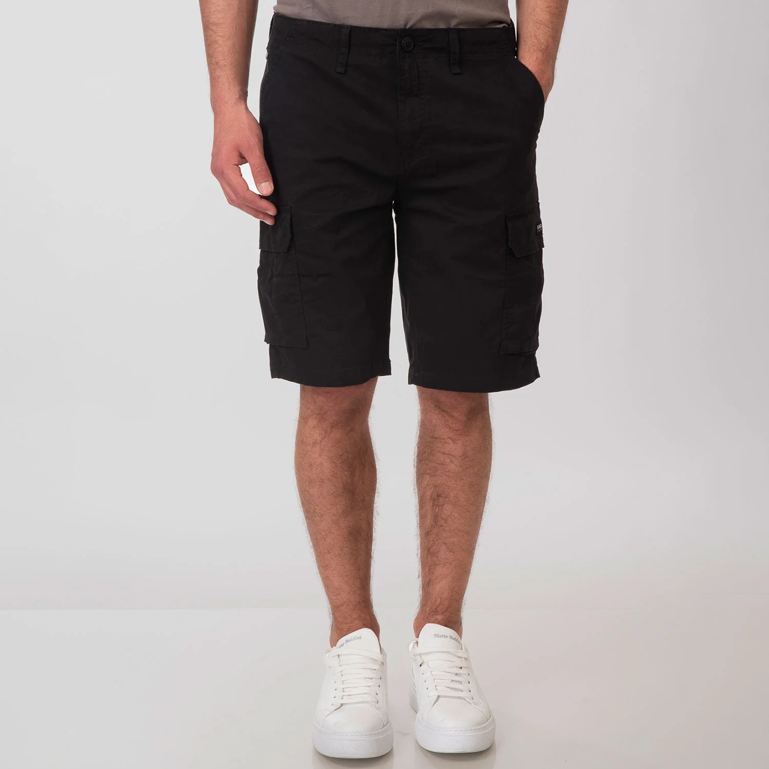 Φωτογραφία προϊόντος: REBASE CARGO SHORTS ΜΑΥΡΟ