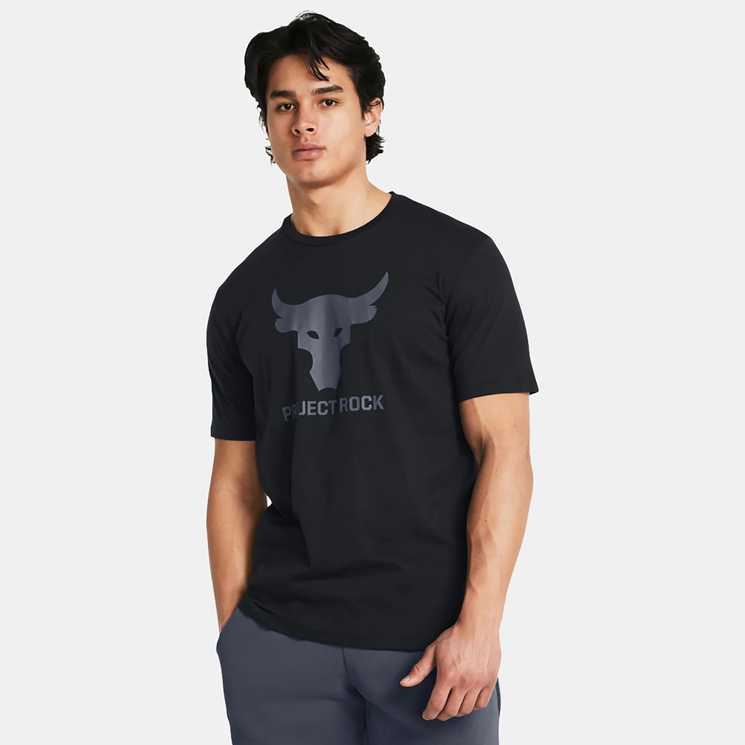 Φωτογραφία προϊόντος: UNDER ARMOUR PROJECT ROCK PAYOFF GRAPHIC T-SHIRT ΜΑΥΡΟ
