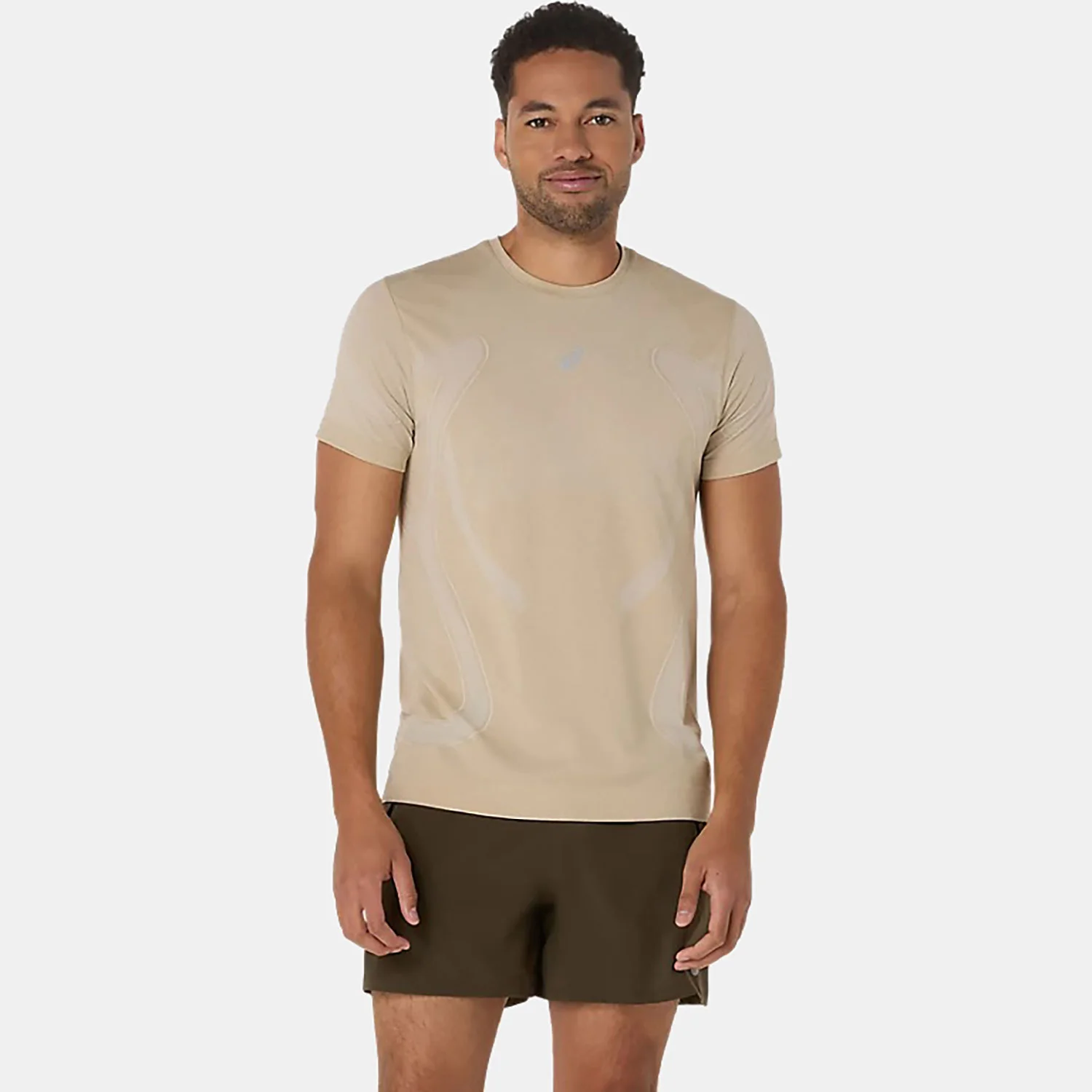 Φωτογραφία προϊόντος: ASICS ROAD SEAMLESS RUNNING T-SHIRT ΜΠΕΖ