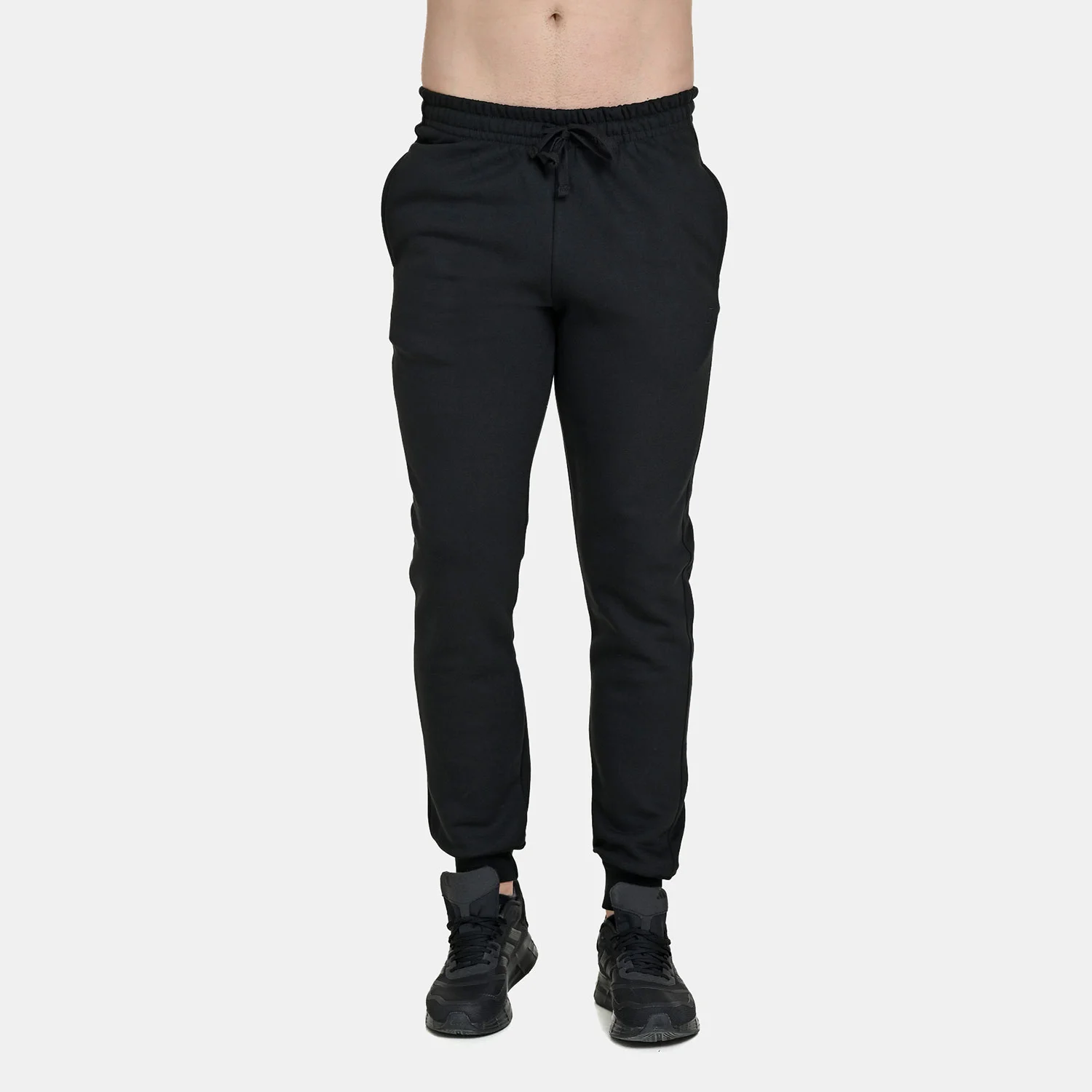 Φωτογραφία προϊόντος: TARGET CUFFED FRENCH TERRY PANTS ΜΑΥΡΟ