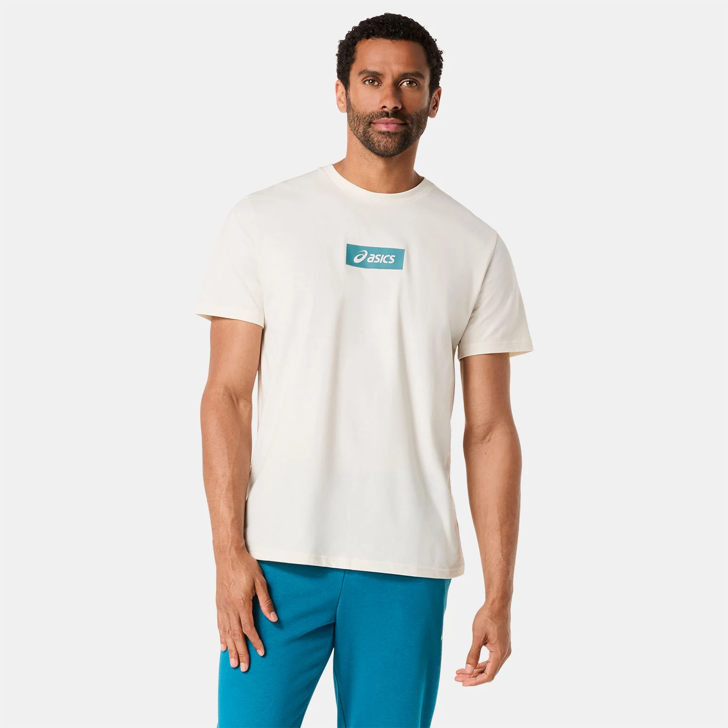 Φωτογραφία προϊόντος: ASICS CHEST LOGO T-SHIRT ΜΠΕΖ