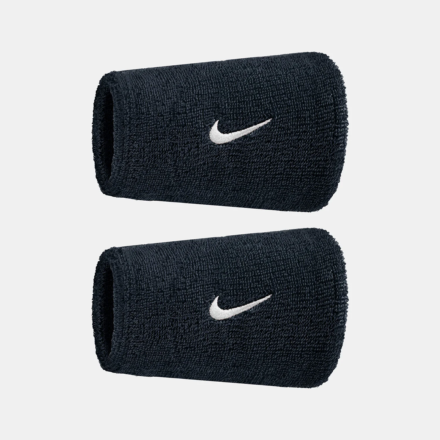 Φωτογραφία προϊόντος: NIKE SWOOSH CLASSIC DOUBLEWIDE WRISTBANDS 2PACK ΜΑΥΡΟ