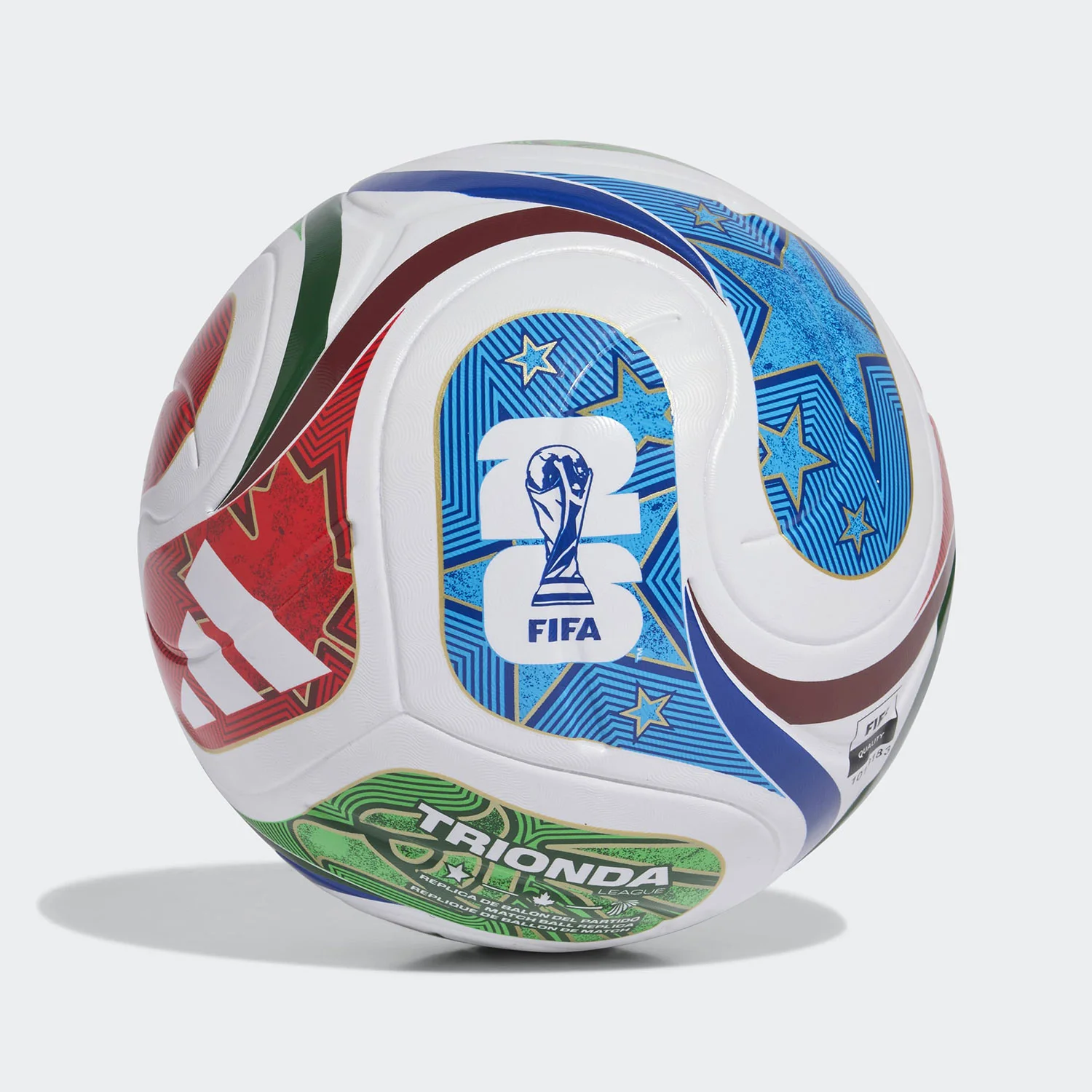 Φωτογραφία προϊόντος: ADIDAS PERFORMANCE ADIDAS FIFA WORLD CUP 26 TRIONDA LEAGUE BOX BALL ΑΣΠΡΟ
