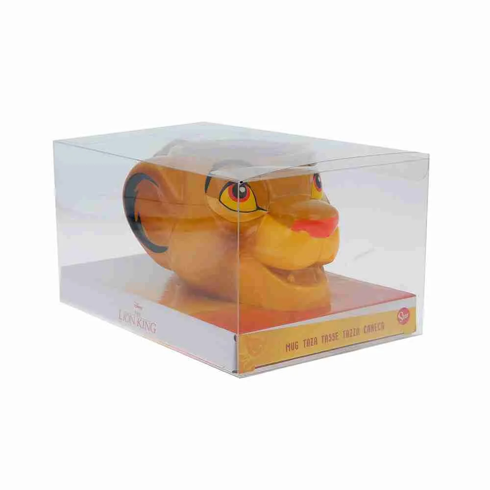 Φωτογραφία προϊόντος: STOR Κεραμική Κούπα Simba Head Ceramic Dolomite 3D Mug 14 oz in Gift Box