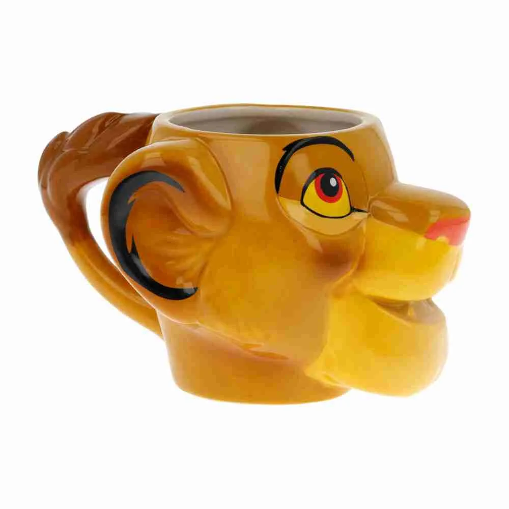 Φωτογραφία προϊόντος: STOR Κεραμική Κούπα Simba Head Ceramic Dolomite 3d Mug 14 Oz