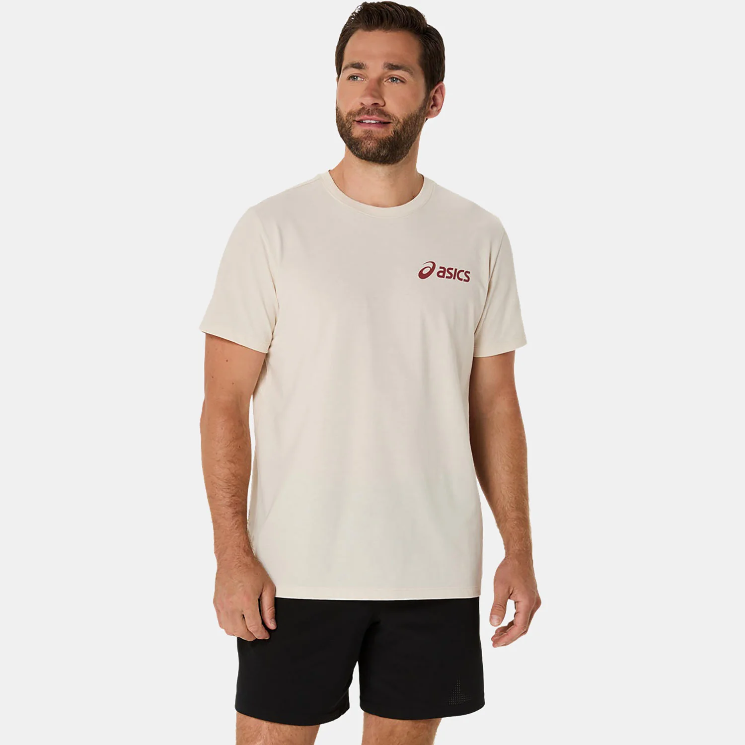 Φωτογραφία προϊόντος: ASICS CHEST LOGO RUNNING T-SHIRT ΜΠΕΖ