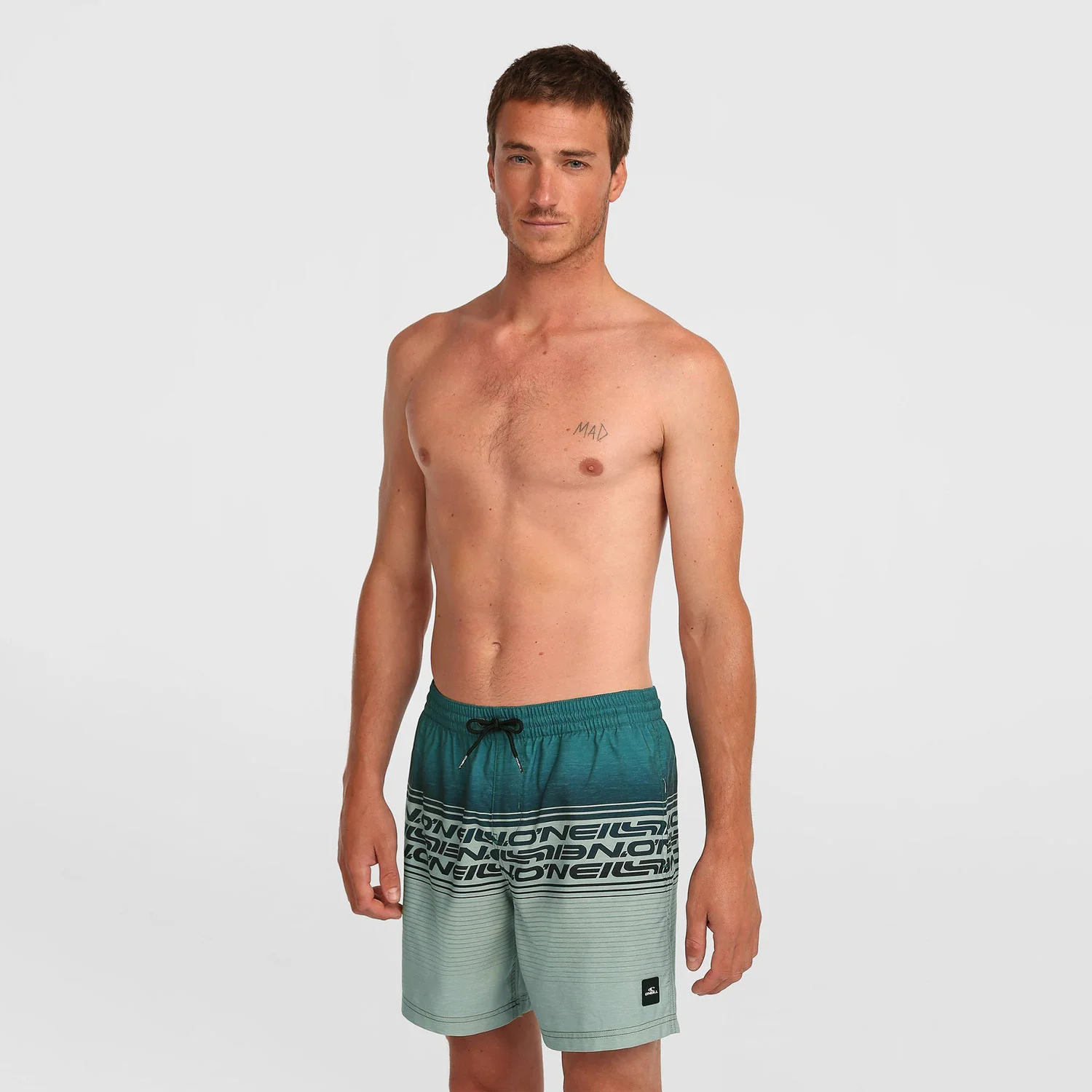 Φωτογραφία προϊόντος: O'NEILL LOGO STRIPE 16'' SWIMSHORTS ΠΡΑΣΙΝΟ