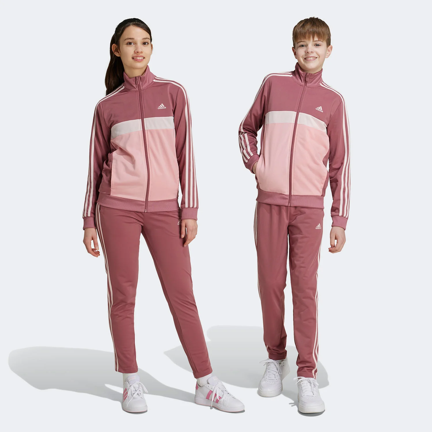 Φωτογραφία προϊόντος: ADIDAS PERFORMANCE ADIDAS ESSENTIALS 3-STRIPES TIBERIO TRACK SUIT ΡΟΖ