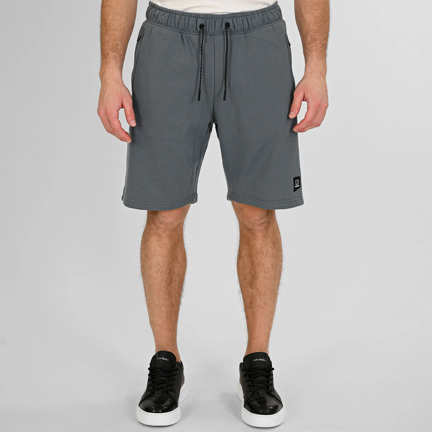 Φωτογραφία προϊόντος: REBASE TERRY FLEECE SHORTS WITH ZIPPERS AT POCKETS ΜΠΛΕ