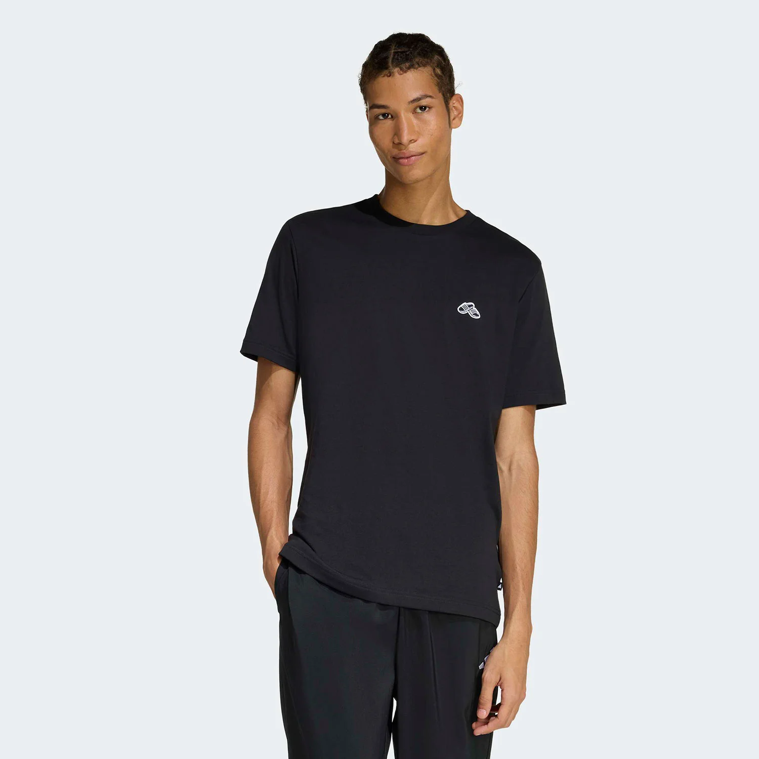 Φωτογραφία προϊόντος: ADIDAS PERFORMANCE ADIDAS SUMMER SLIDE TRIM GRAPHIC T-SHIRT ΜΑΥΡΟ