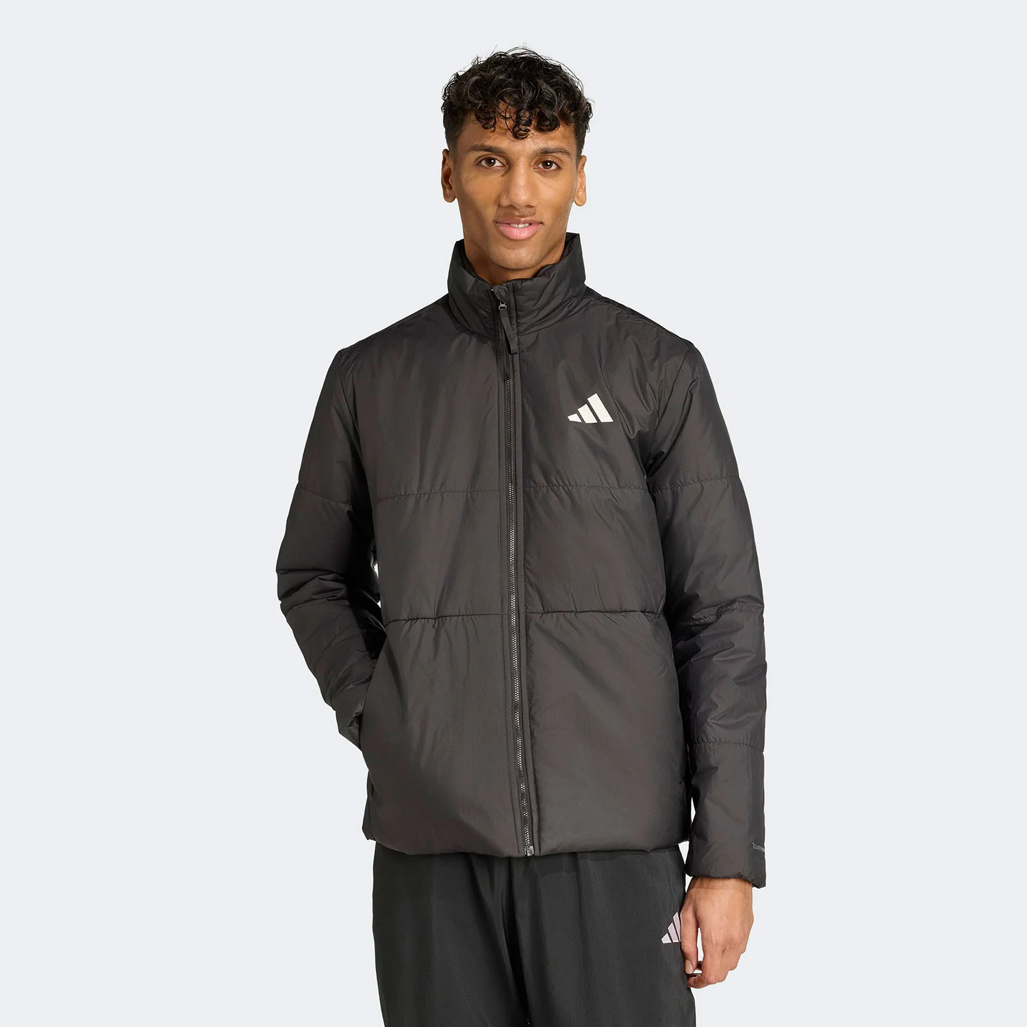 Φωτογραφία προϊόντος: ADIDAS PERFORMANCE ADIDAS BSC CLIMAWARM 3-STRIPES INSULATED JACKET ΜΑΥΡΟ