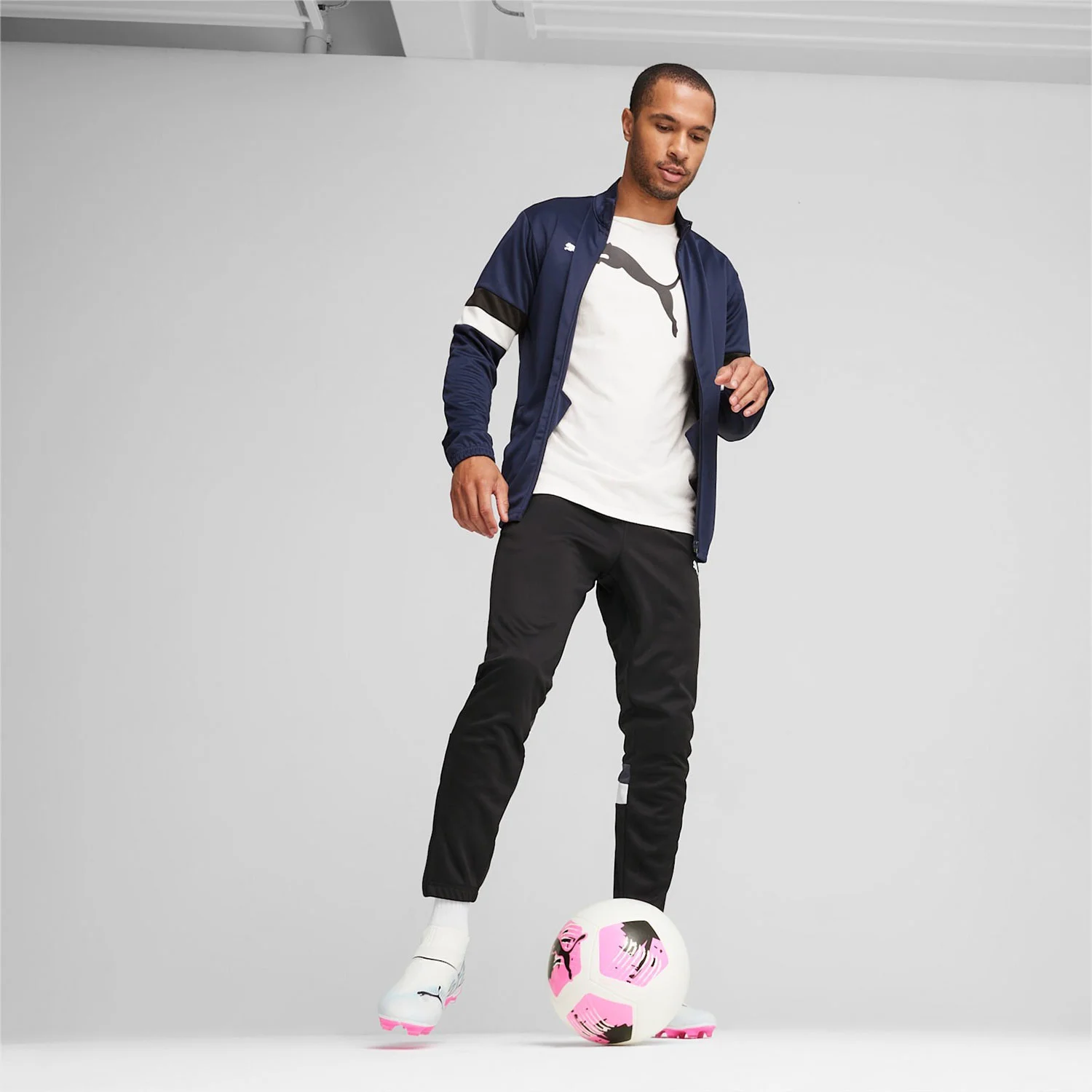 Φωτογραφία προϊόντος: PUMA TEAMRISE TRACKSUIT ΜΠΛΕ
