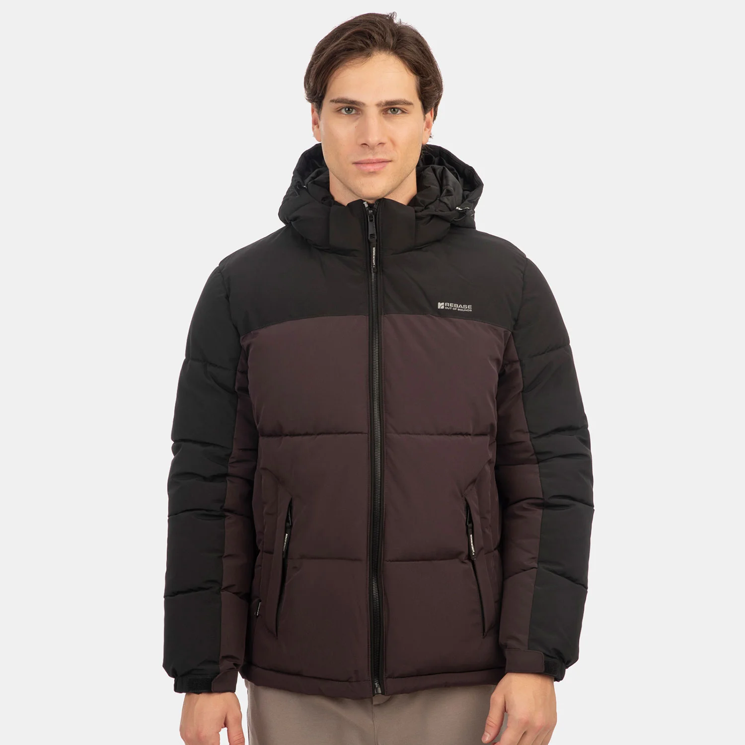Φωτογραφία προϊόντος: REBASE MID LENGTH PADDED JACKET ΜΑΥΡΟ