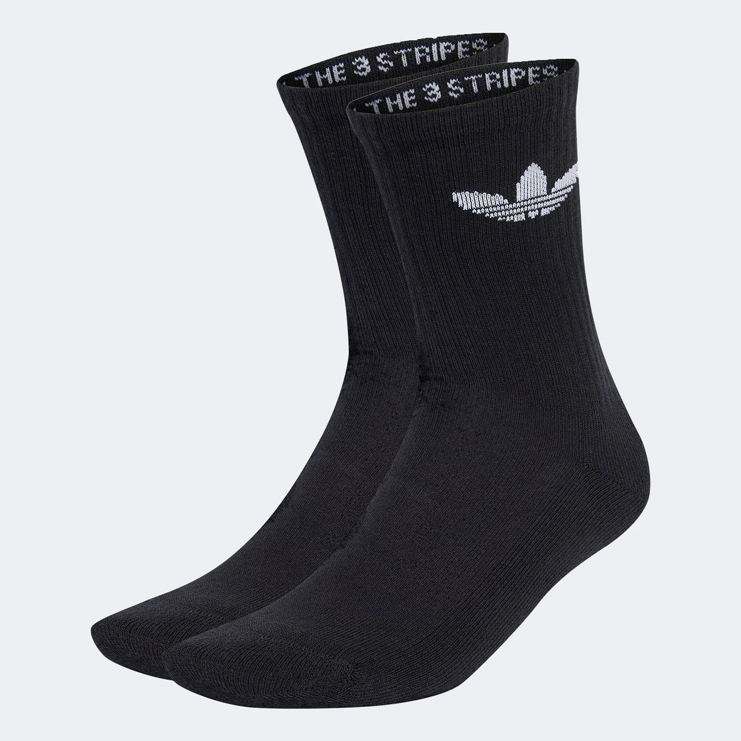 Φωτογραφία προϊόντος: ADIDAS ORIGINAL ADIDAS TREFOIL CUSHION CREW SOCKS 3-PAIRS ΜΑΥΡΟ