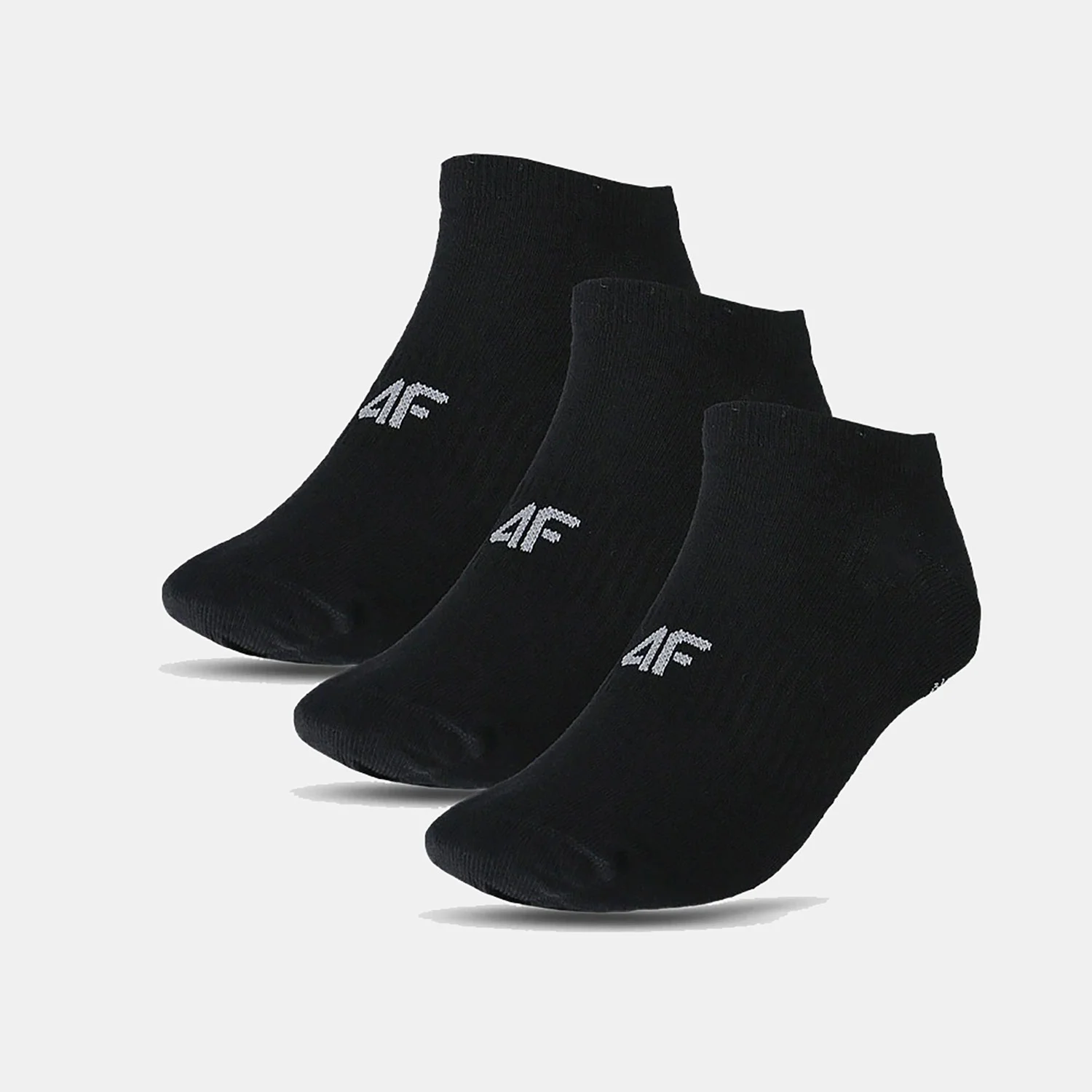 Φωτογραφία προϊόντος: 4F MEN'S CASUAL ANKLE SOCKS (3-PACK) ΜΑΥΡΟ