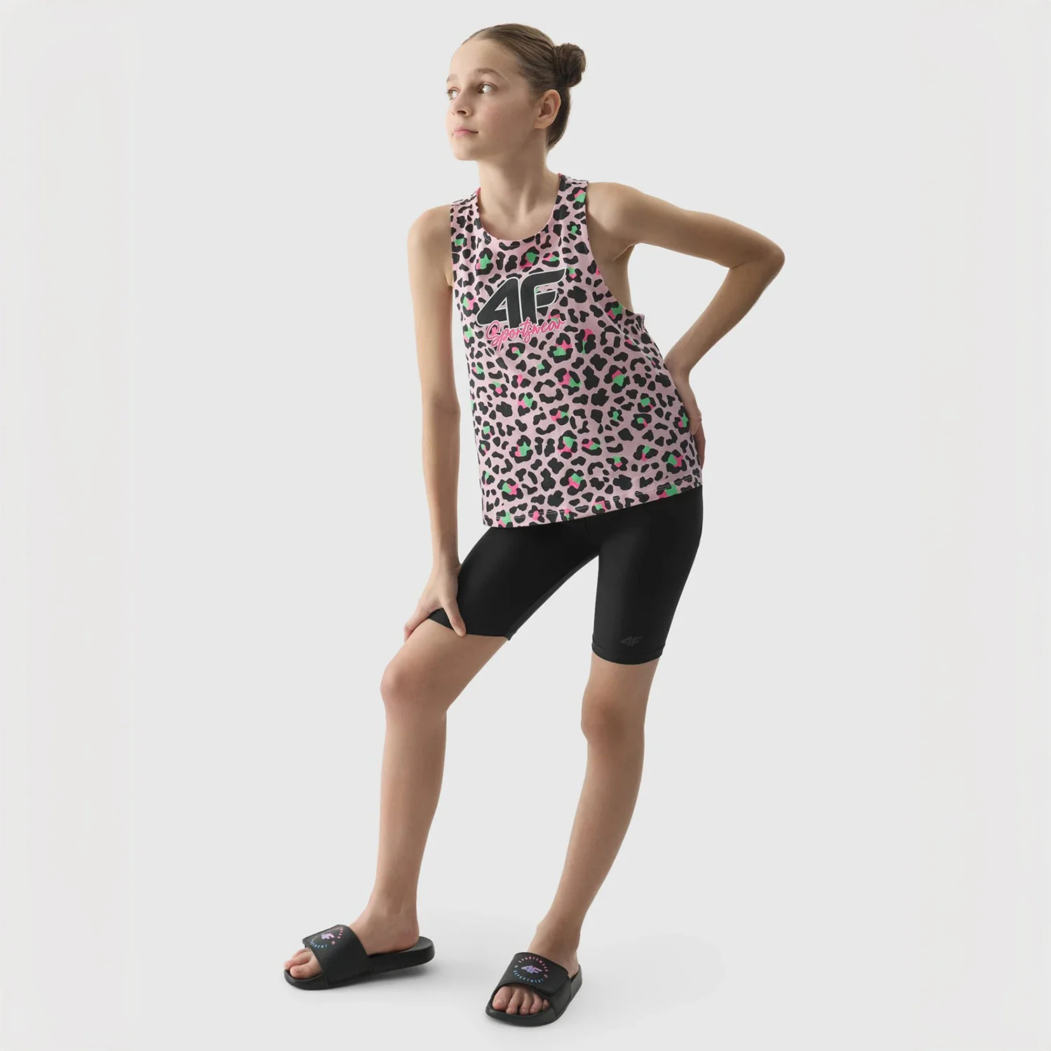 Φωτογραφία προϊόντος: 4F GIRL'S KNITTED BIKER LEGGINGS ΜΑΥΡΟ