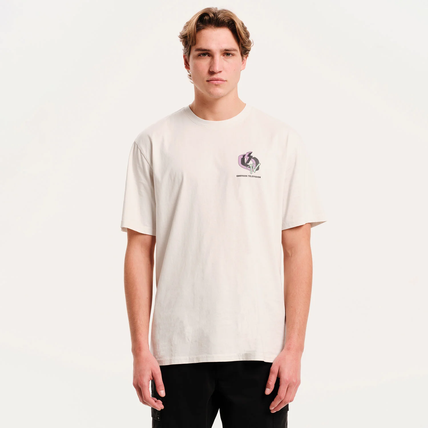 Φωτογραφία προϊόντος: EMERSON TELEVISION MEN’S SHORT SLEEVE T-SHIRT ΜΠΕΖ