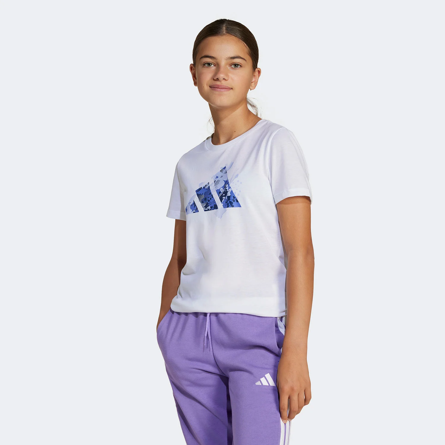 Φωτογραφία προϊόντος: ADIDAS PERFORMANCE ADIDAS KIDS FLOWER PRINT TRAINING GRAPHIC T-SHIRT ΑΣΠΡΟ