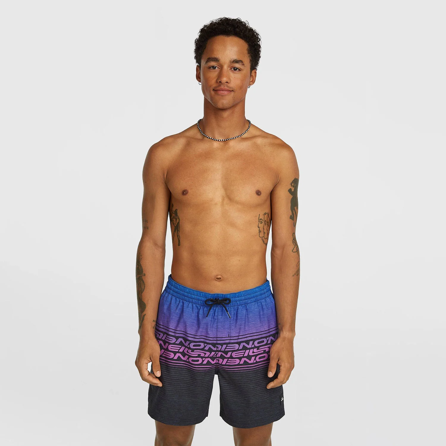 Φωτογραφία προϊόντος: O'NEILL LOGO STRIPE 16'' SWIMSHORTS ΜΠΛΕ