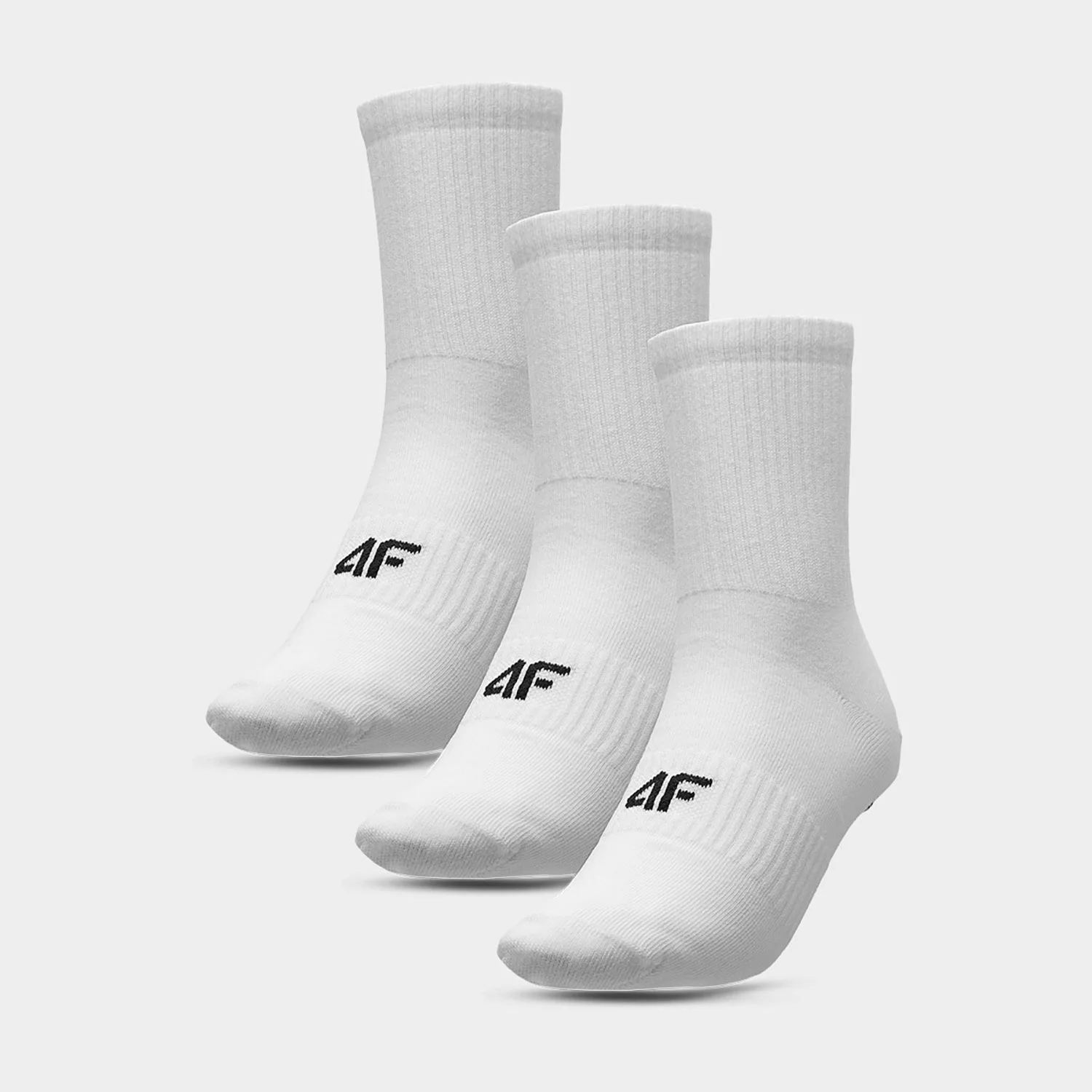 Φωτογραφία προϊόντος: 4F MEN'S CASUAL CREW SOCKS (3-PACK) ΑΣΠΡΟ
