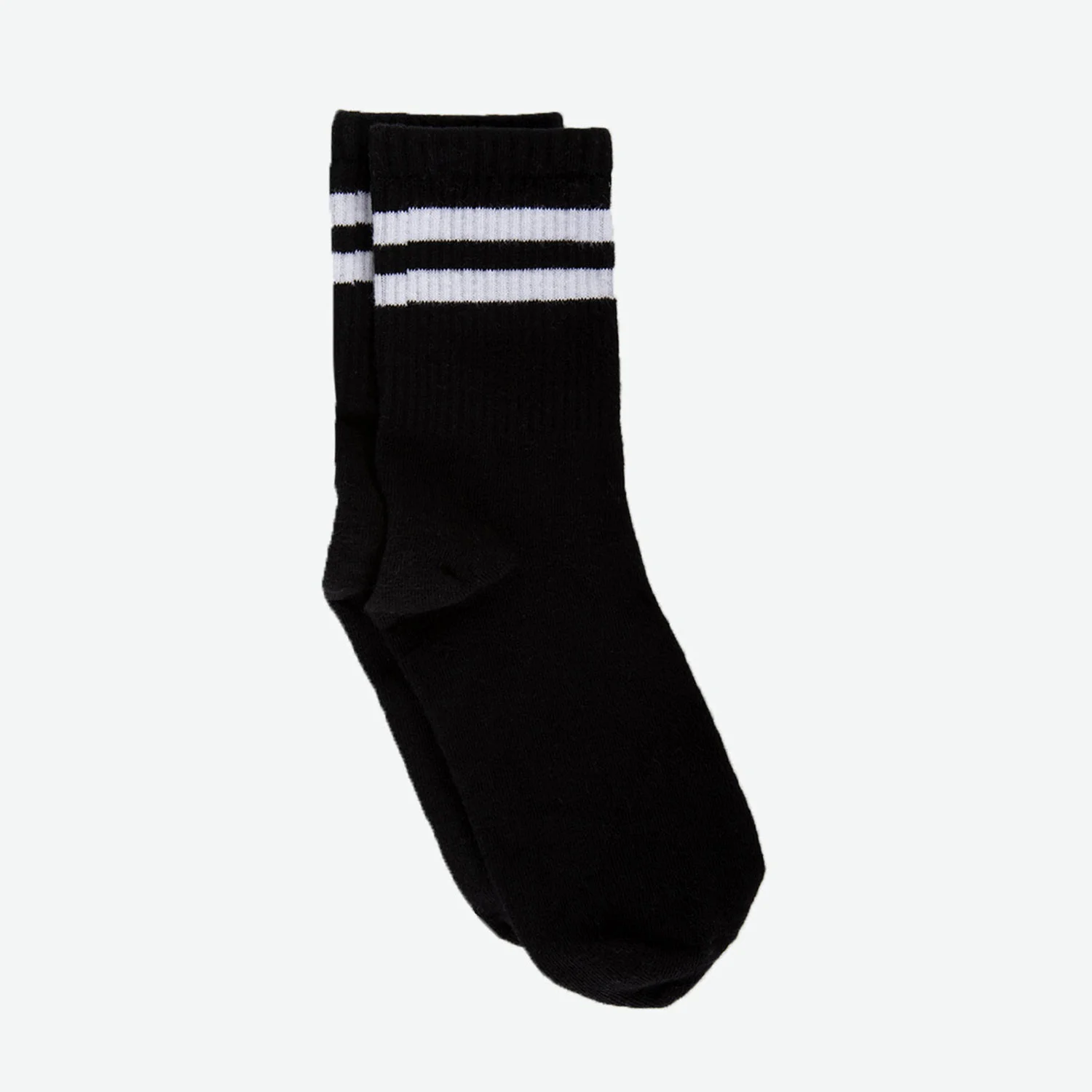 Φωτογραφία προϊόντος: EMERSON UNISEX DOUBLE-STRIPE CREW SOCKS ΜΑΥΡΟ