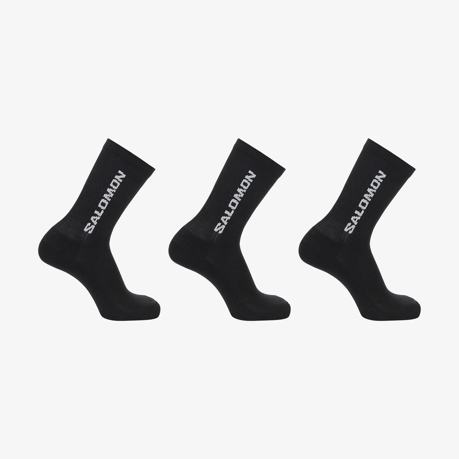 Φωτογραφία προϊόντος: SALOMON SPORTSTYLE EVERYDAY CREW SOCKS 3-PACK ΜΑΥΡΟ