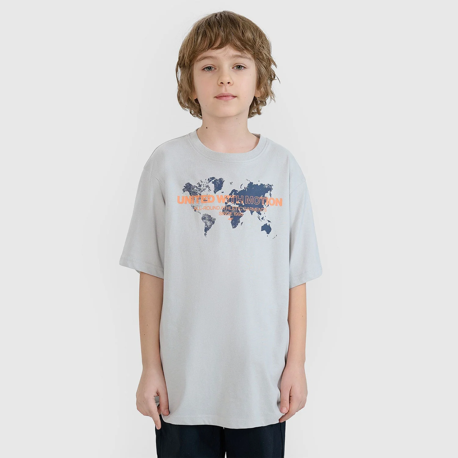 Φωτογραφία προϊόντος: 4F BOY'S OVERSIZE T-SHIRT WITH PRINT ΓΚΡΙ