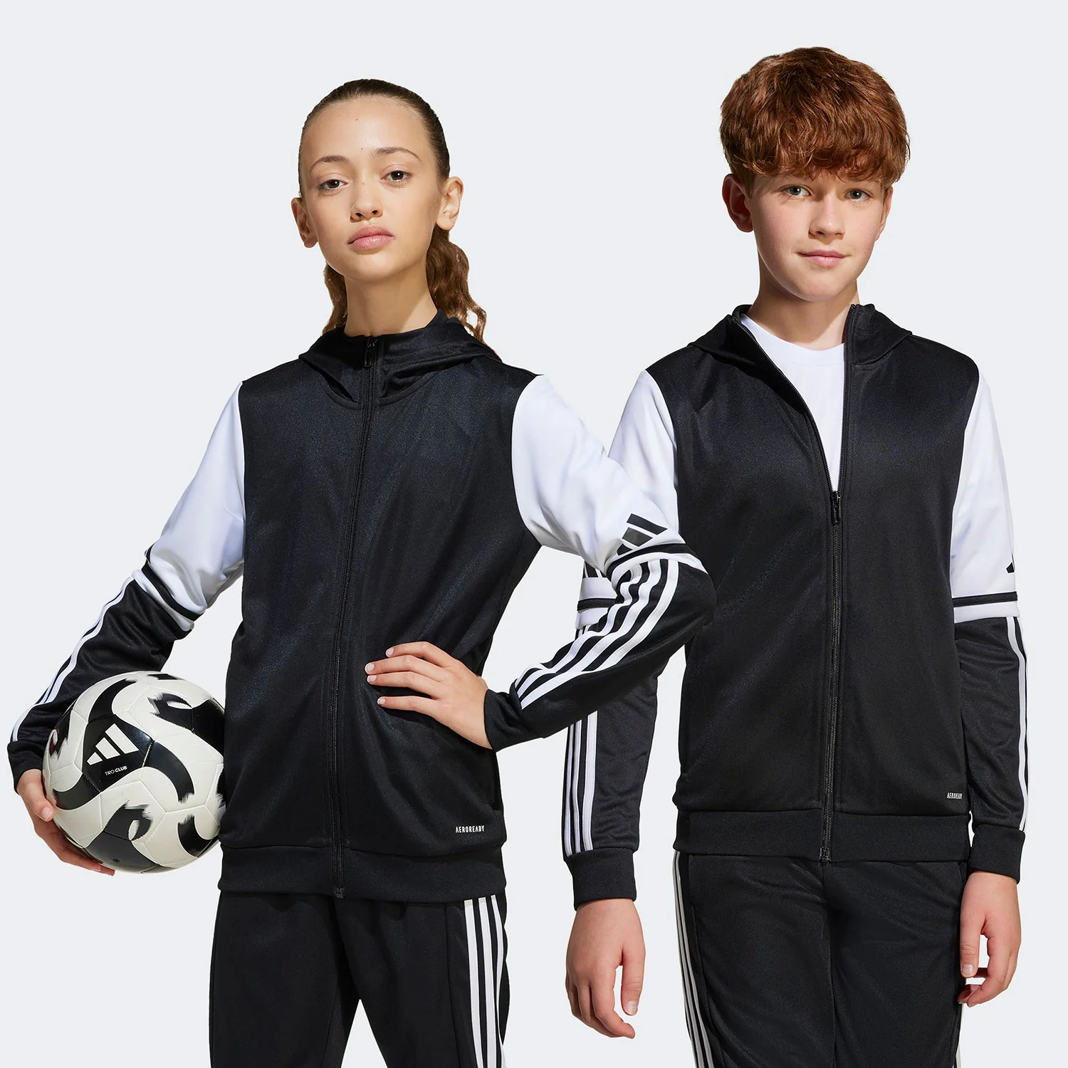 Φωτογραφία προϊόντος: ADIDAS PERFORMANCE ADIDAS KIDS SQUADRA 25 FULL-ZIP HOODIE ΜΑΥΡΟ