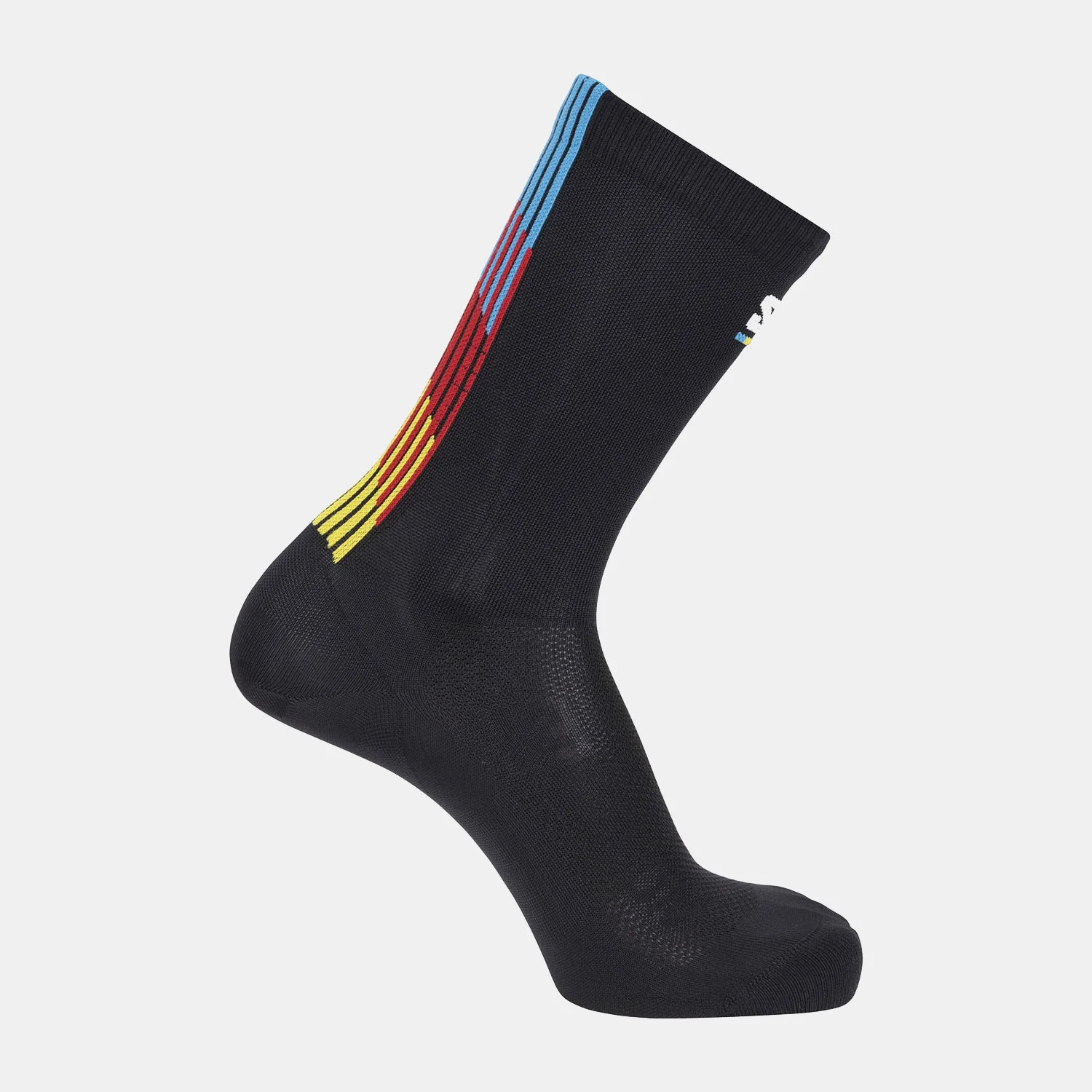 Φωτογραφία προϊόντος: SALOMON RUN PULSE RACE FLAG CREW SOCKS ΜΑΥΡΟ