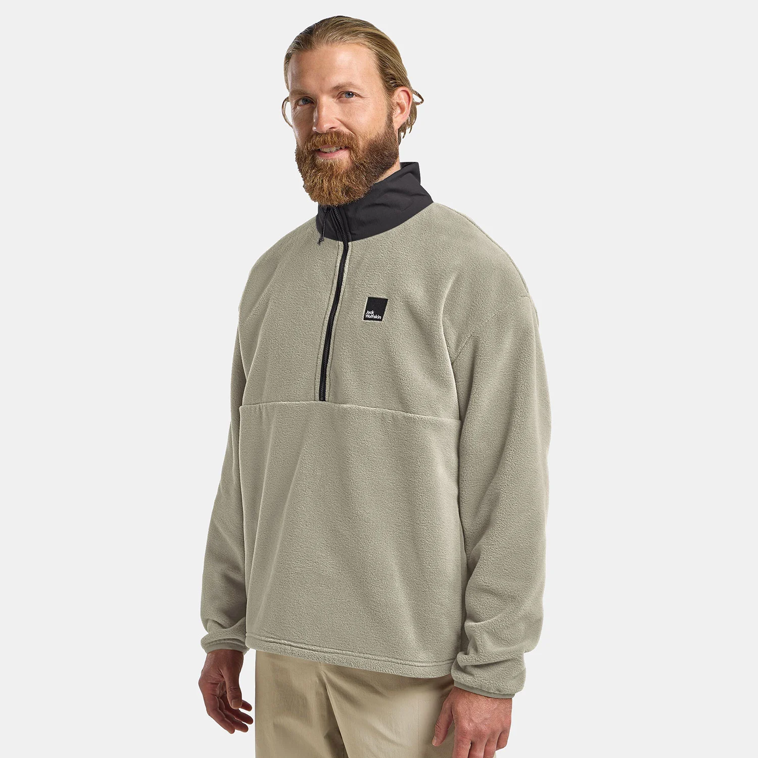 Φωτογραφία προϊόντος: JACK WOLFSKIN SUMETRO HALF-ZIP FLEECE JUMPER ΜΠΕΖ