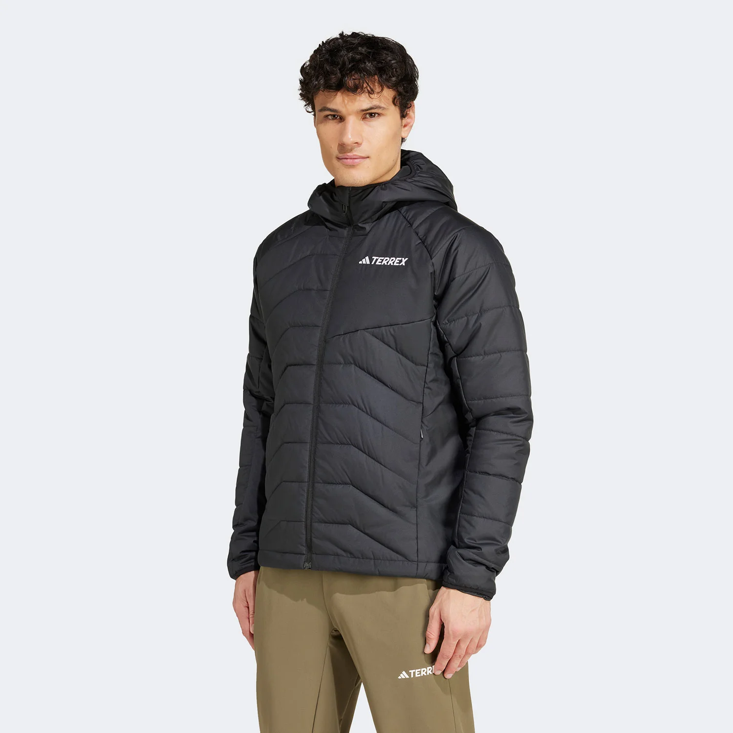 Φωτογραφία προϊόντος: ADIDAS PERFORMANCE ADIDAS TERREX MULTI SYNTHETIC INSULATED HOODED JACKET ΜΑΥΡΟ