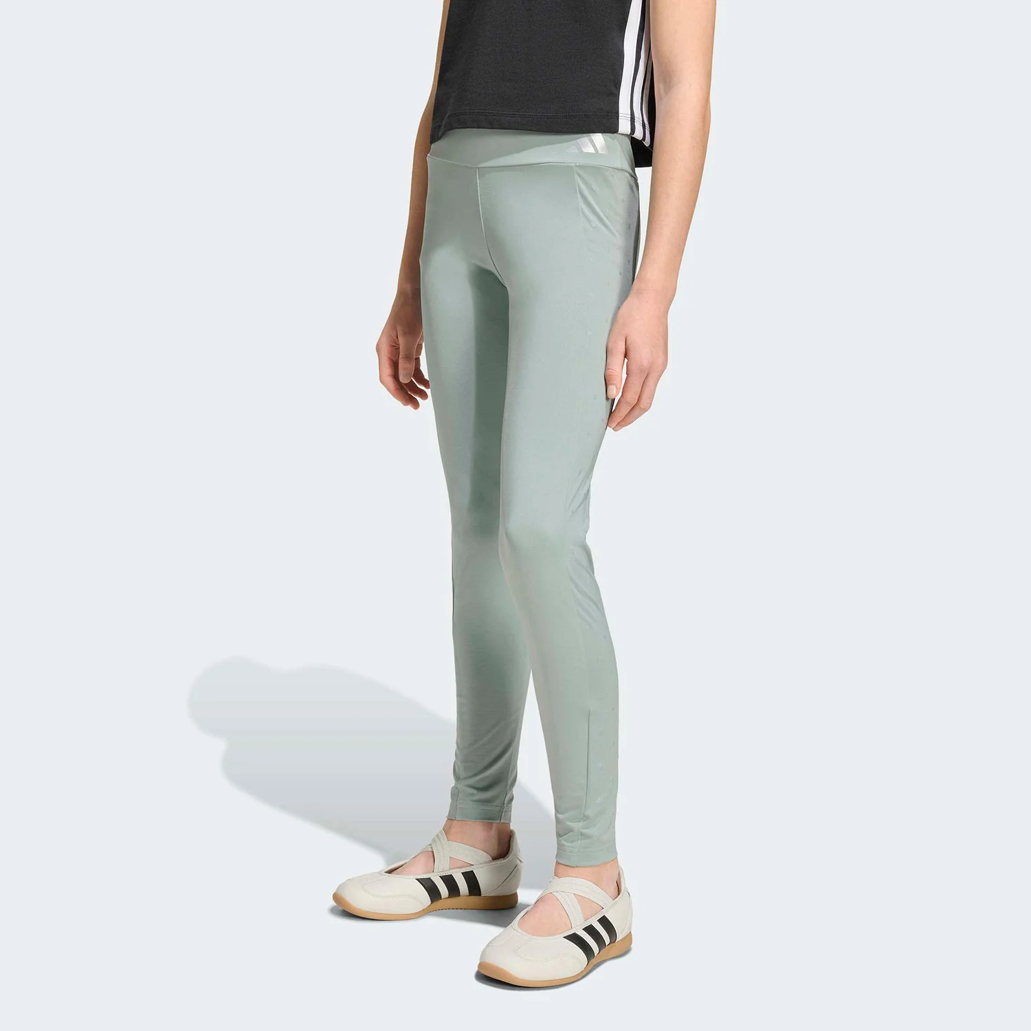 Φωτογραφία προϊόντος: ADIDAS PERFORMANCE ADIDAS GIRLS TRAIN ESSENTIALS GLAM LEGGINGS ΠΡΑΣΙΝΟ